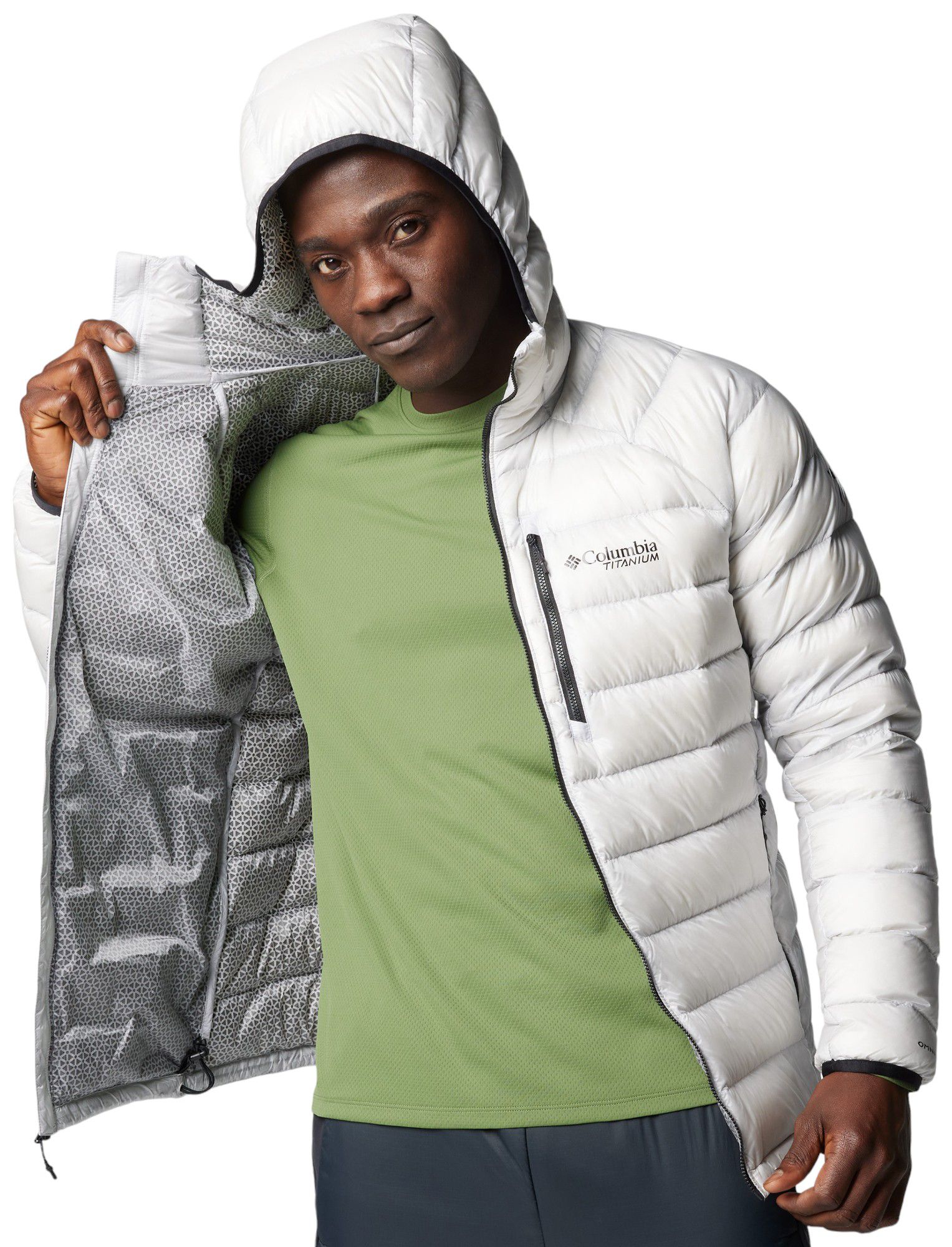Columbia Men's Arctic Crest Down Hooded Jacket product image