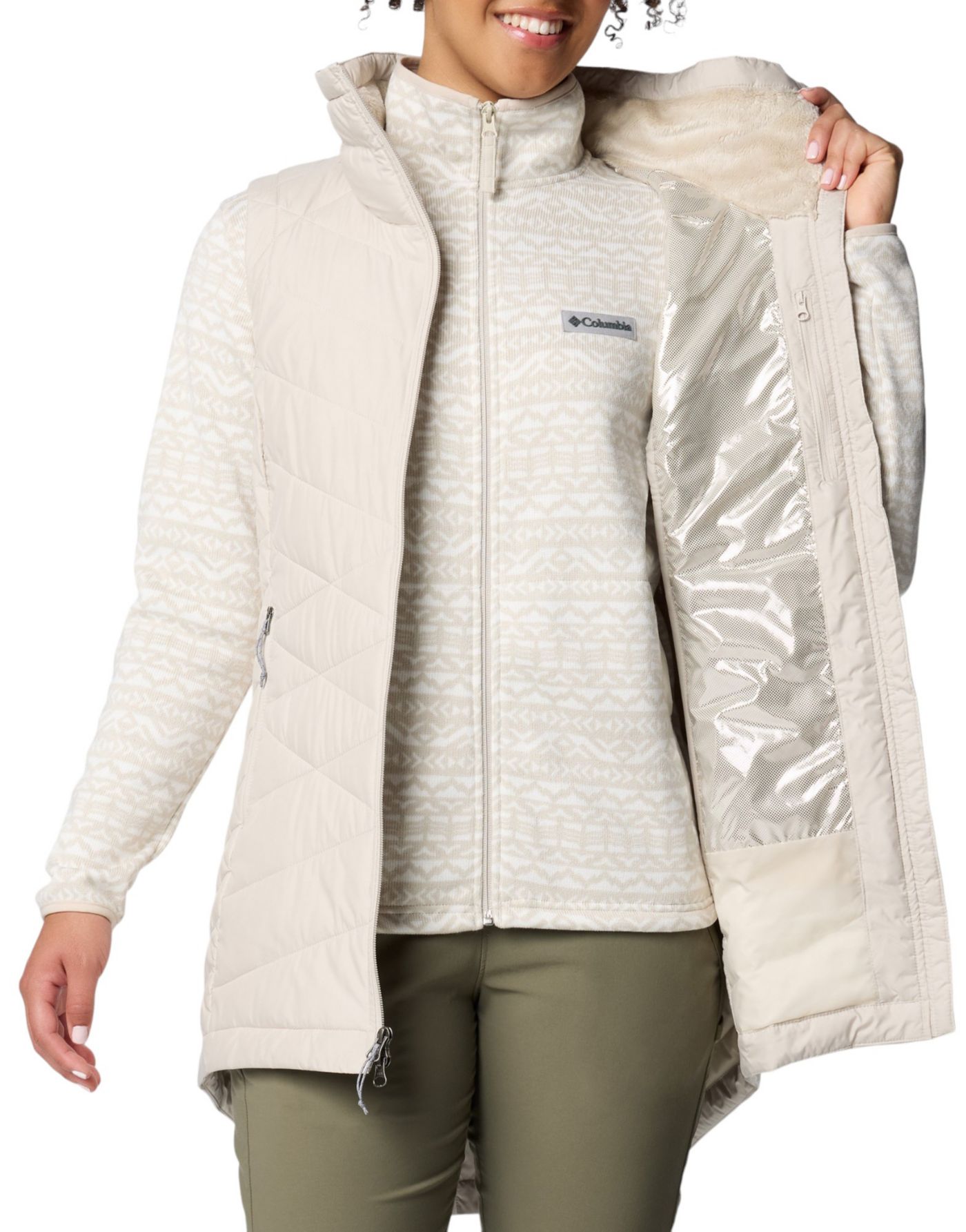Columbia long vest clearance
