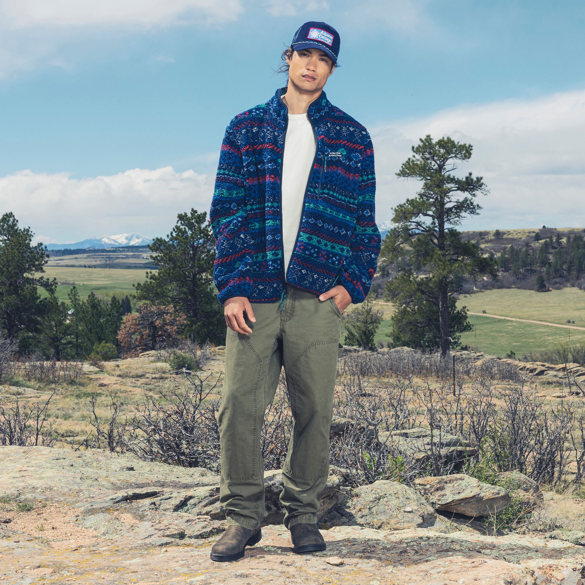 Alpine Design Men's Cord Cap Trucker Hat product image