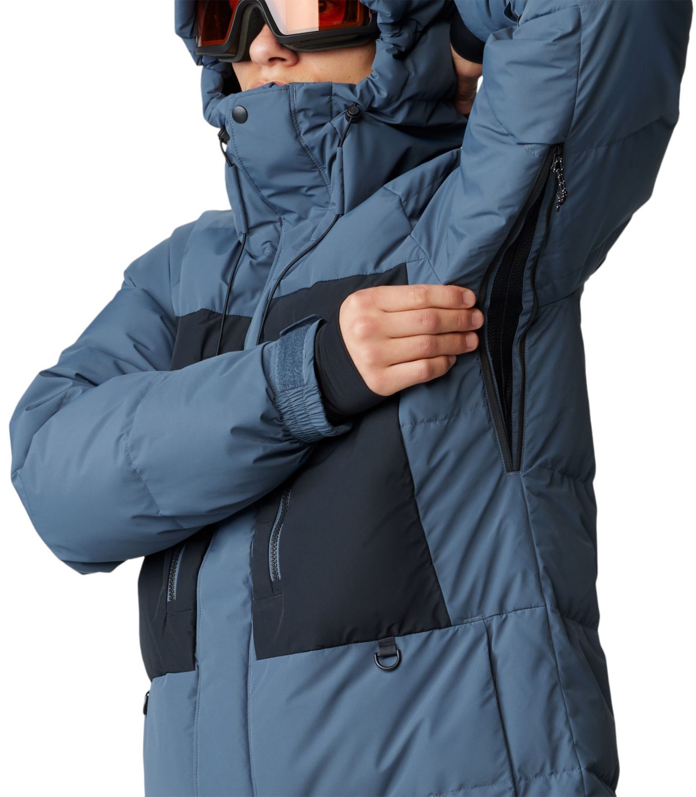 Men's Mountain Downjacket deals - Black and Blue