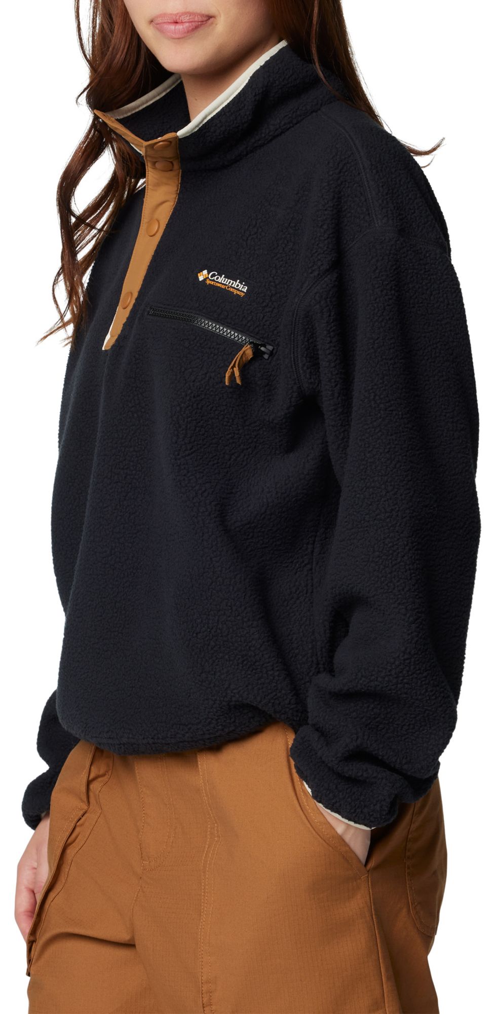 Columbia Women's Helvetia II 1/2 Snap Cropped Fleece Pullover product image