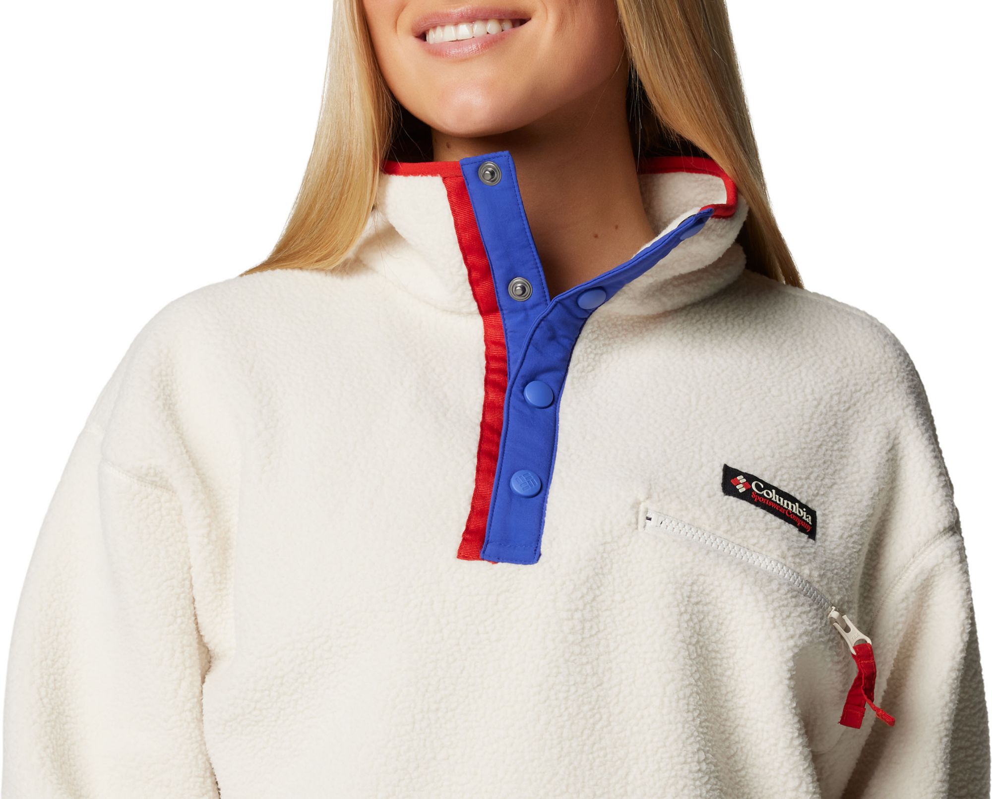 Columbia Women's Helvetia II 1/2 Snap Cropped Fleece Pullover product image