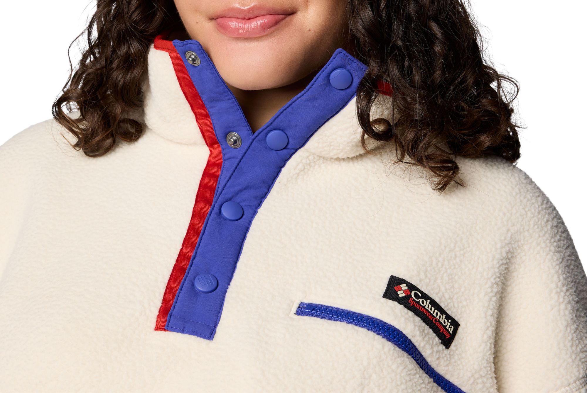 Columbia Women's Helvetia II 1/2 Snap Cropped Fleece Pullover product image