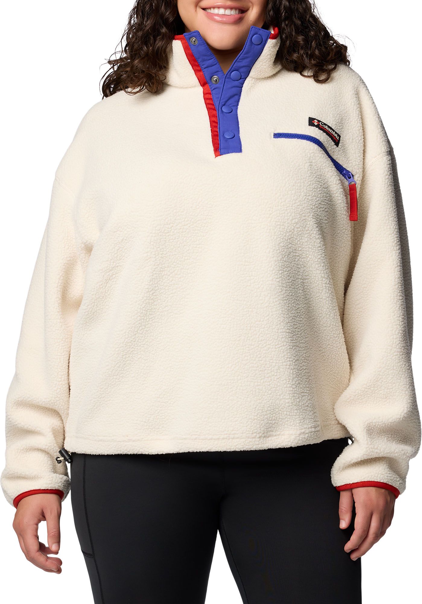 Columbia Women's Helvetia II 1/2 Snap Cropped Fleece Pullover product image