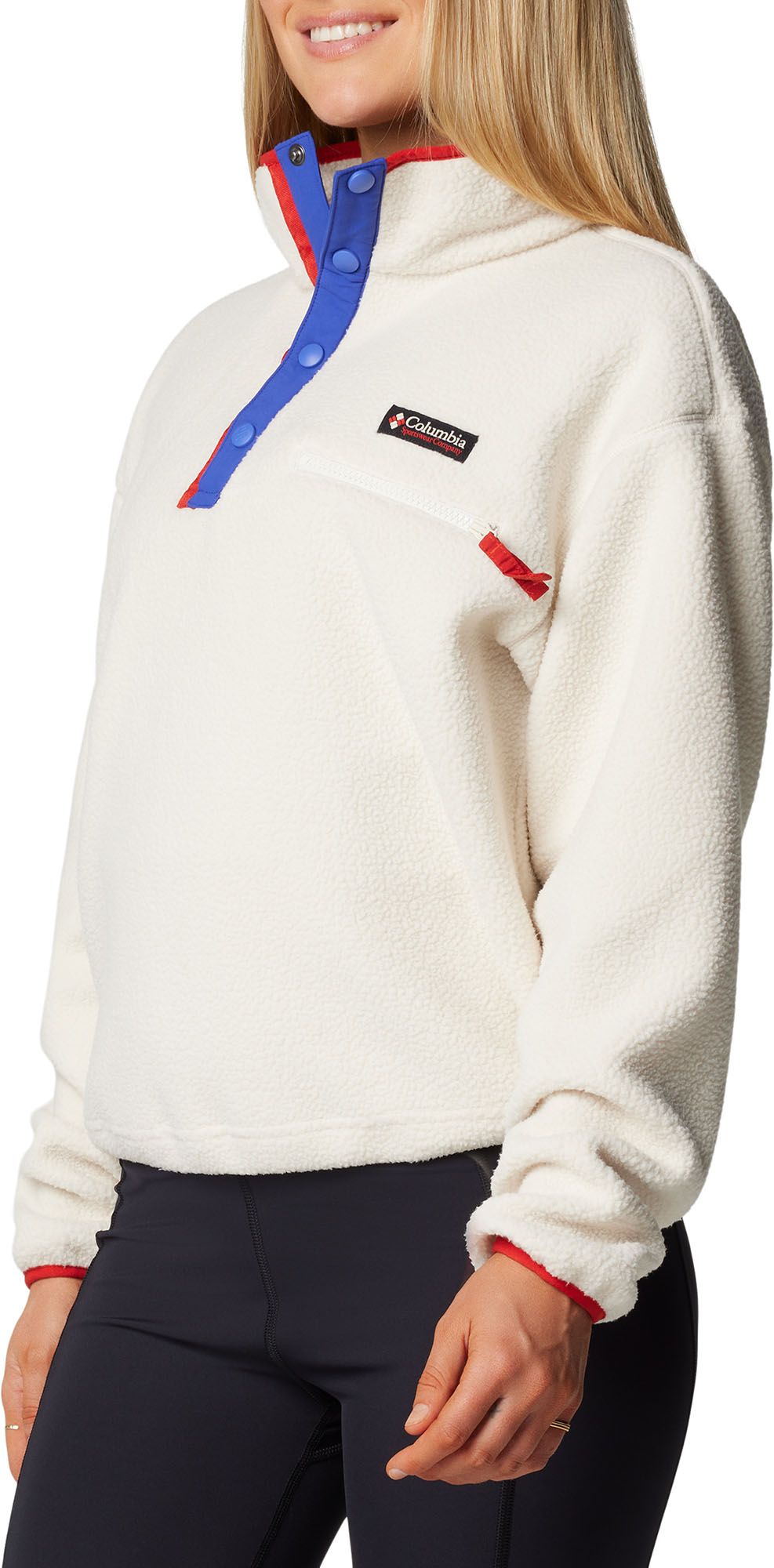 Columbia Women's Helvetia II 1/2 Snap Cropped Fleece Pullover product image