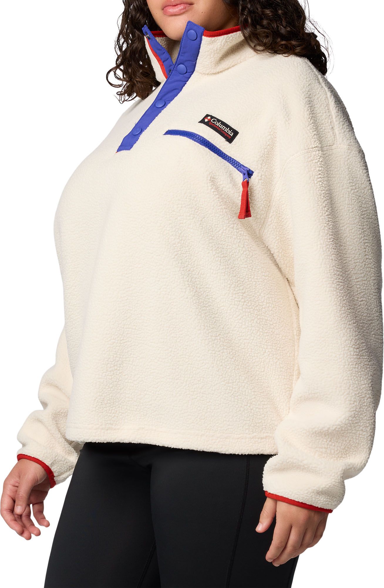 Columbia Women's Helvetia II 1/2 Snap Cropped Fleece Pullover product image