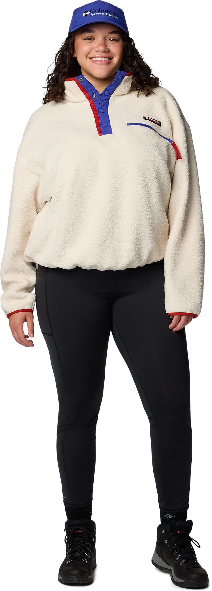 Columbia Women's Helvetia II 1/2 Snap Cropped Fleece Pullover product image