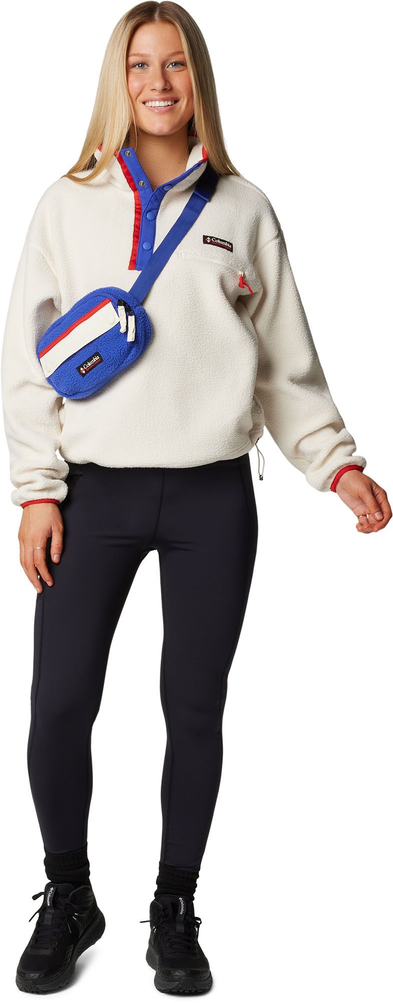 Columbia Women's Helvetia II 1/2 Snap Cropped Fleece Pullover product image