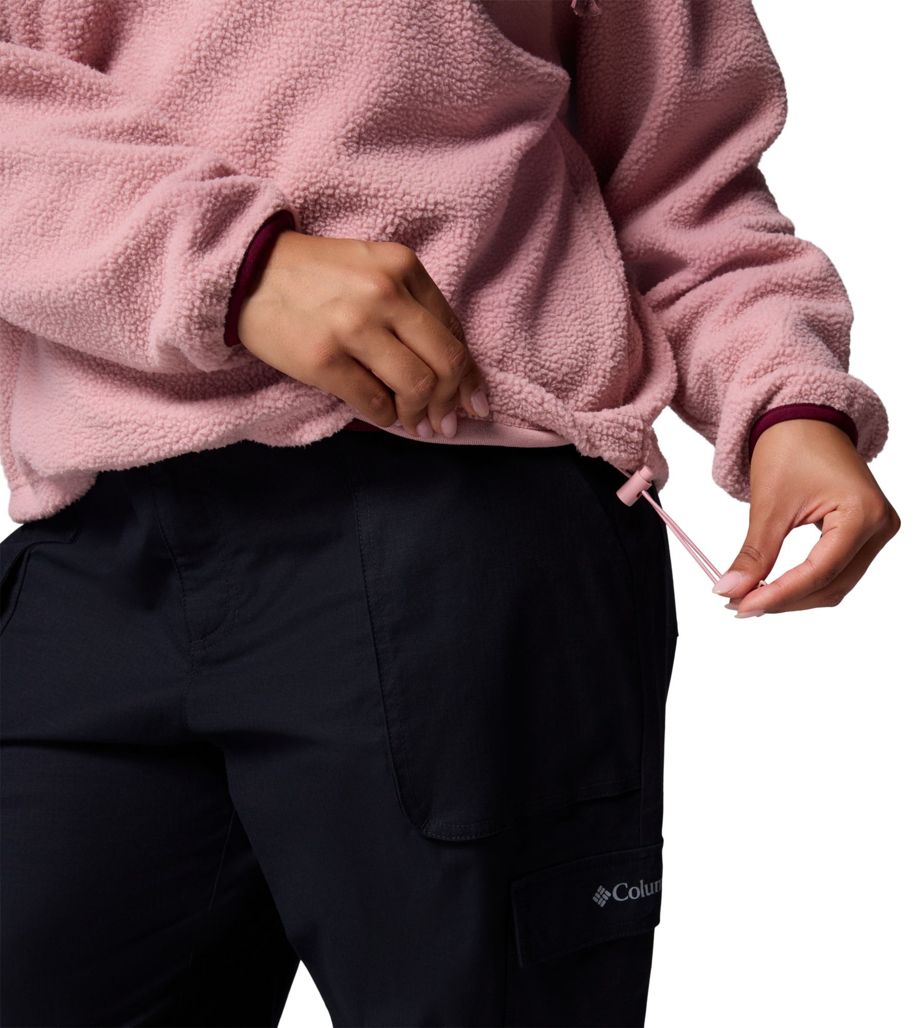 Columbia Women's Helvetia II 1/2 Snap Cropped Fleece Pullover product image