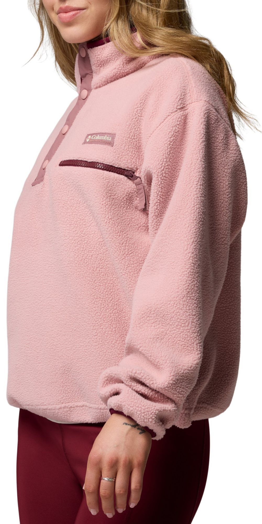 Columbia Women's Helvetia II 1/2 Snap Cropped Fleece Pullover product image