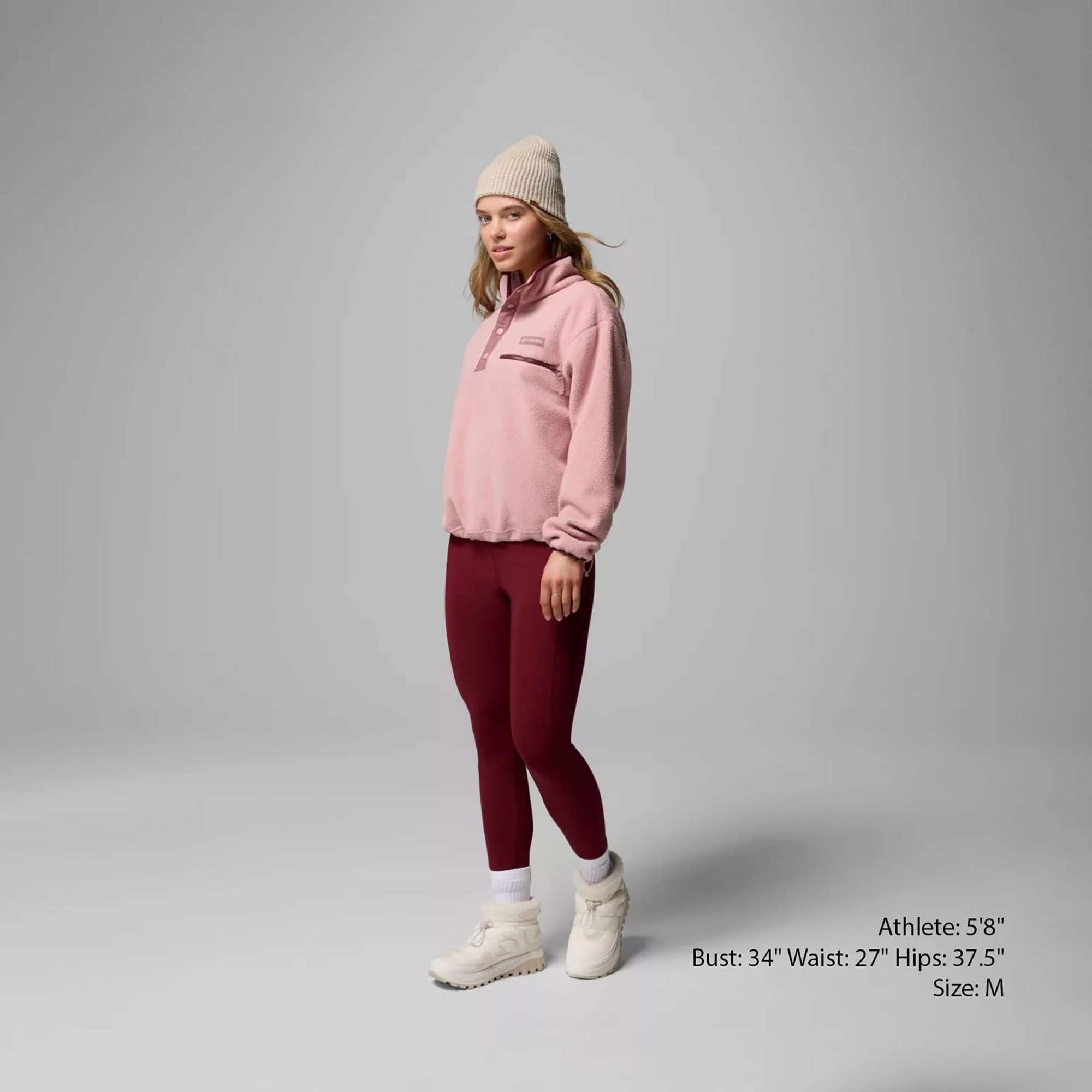 Columbia Women's Helvetia II 1/2 Snap Cropped Fleece Pullover product image