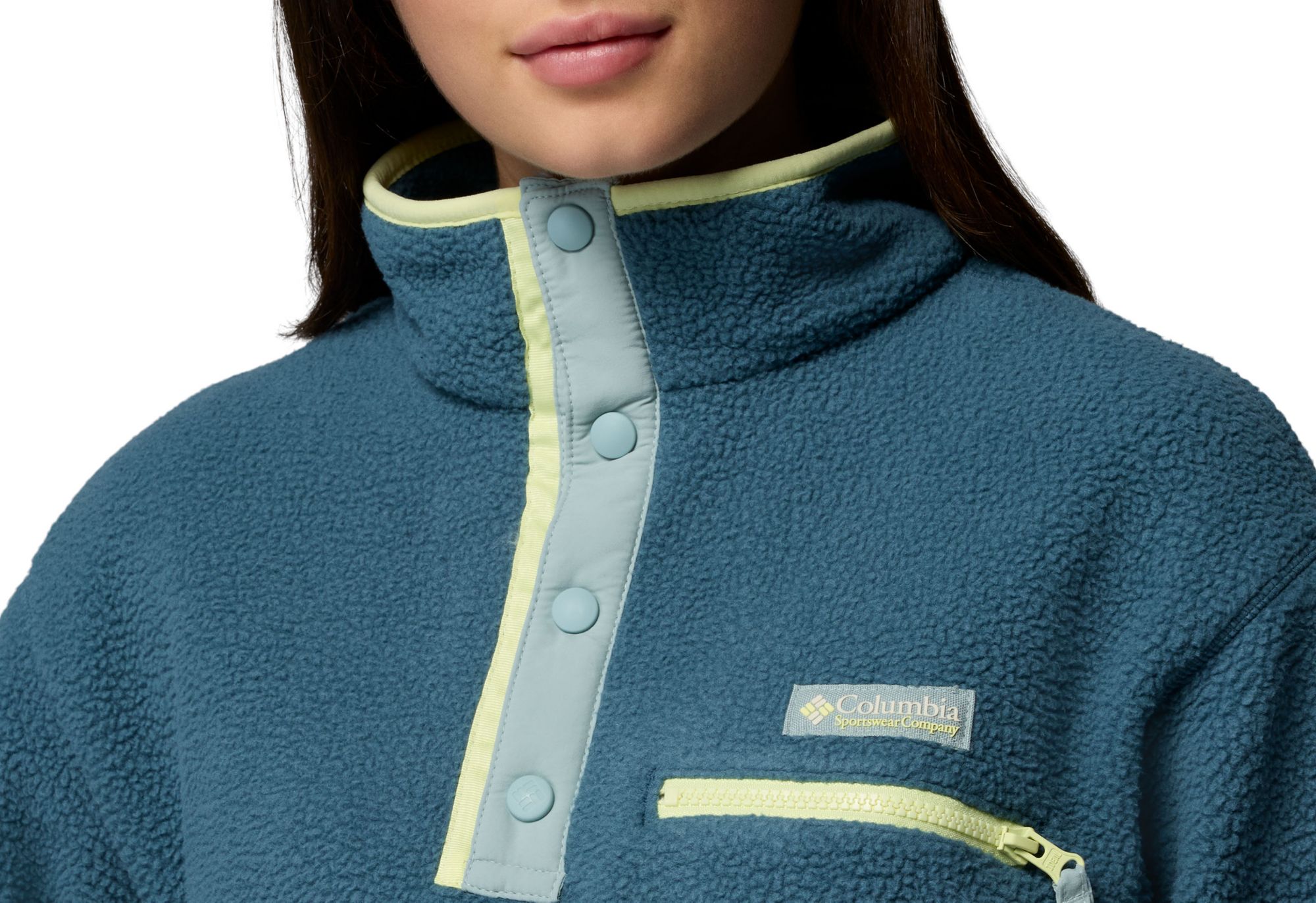 Columbia Women's Helvetia II 1/2 Snap Cropped Fleece Pullover product image
