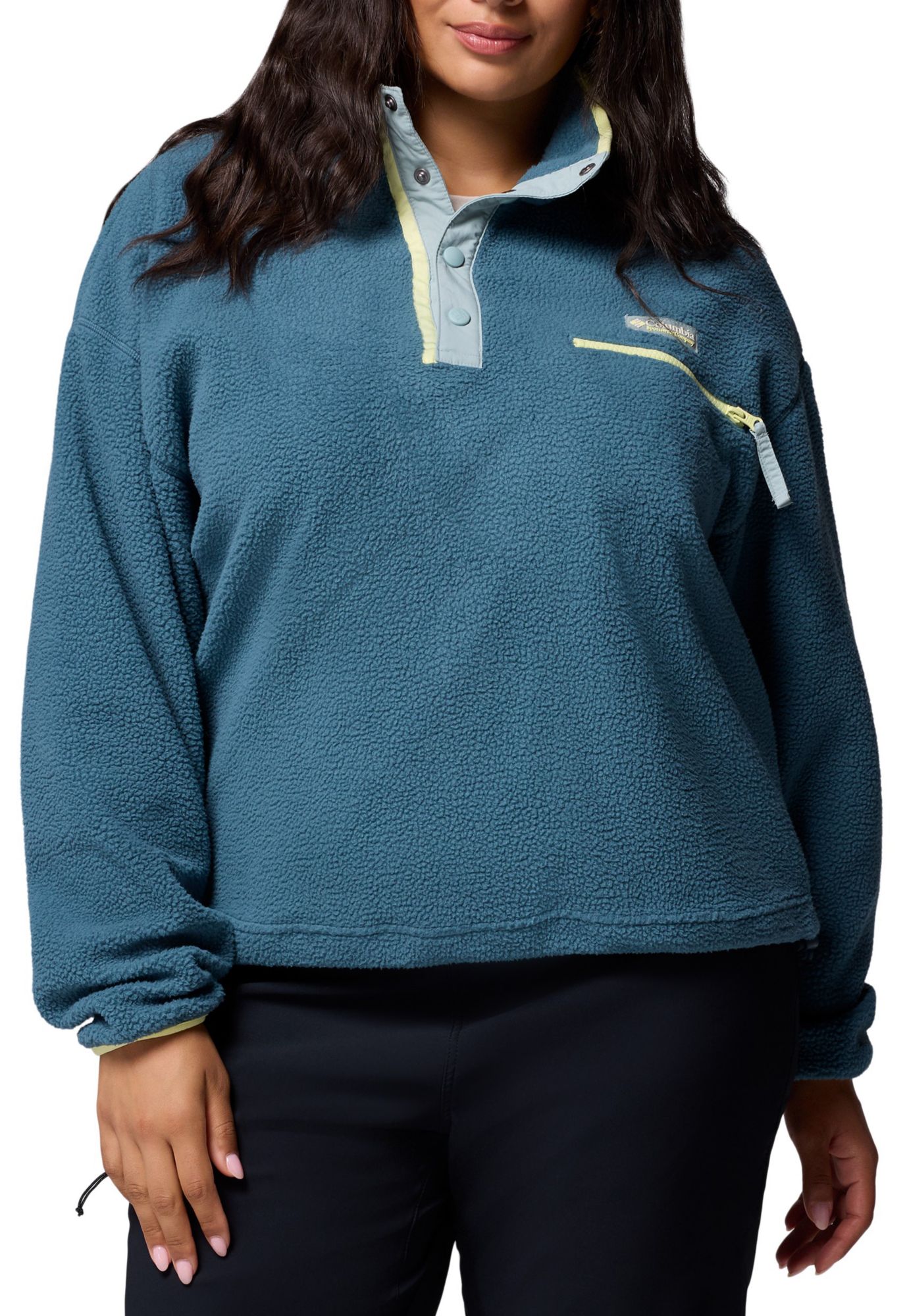 Columbia Women's Helvetia II 1/2 Snap Cropped Fleece Pullover product image