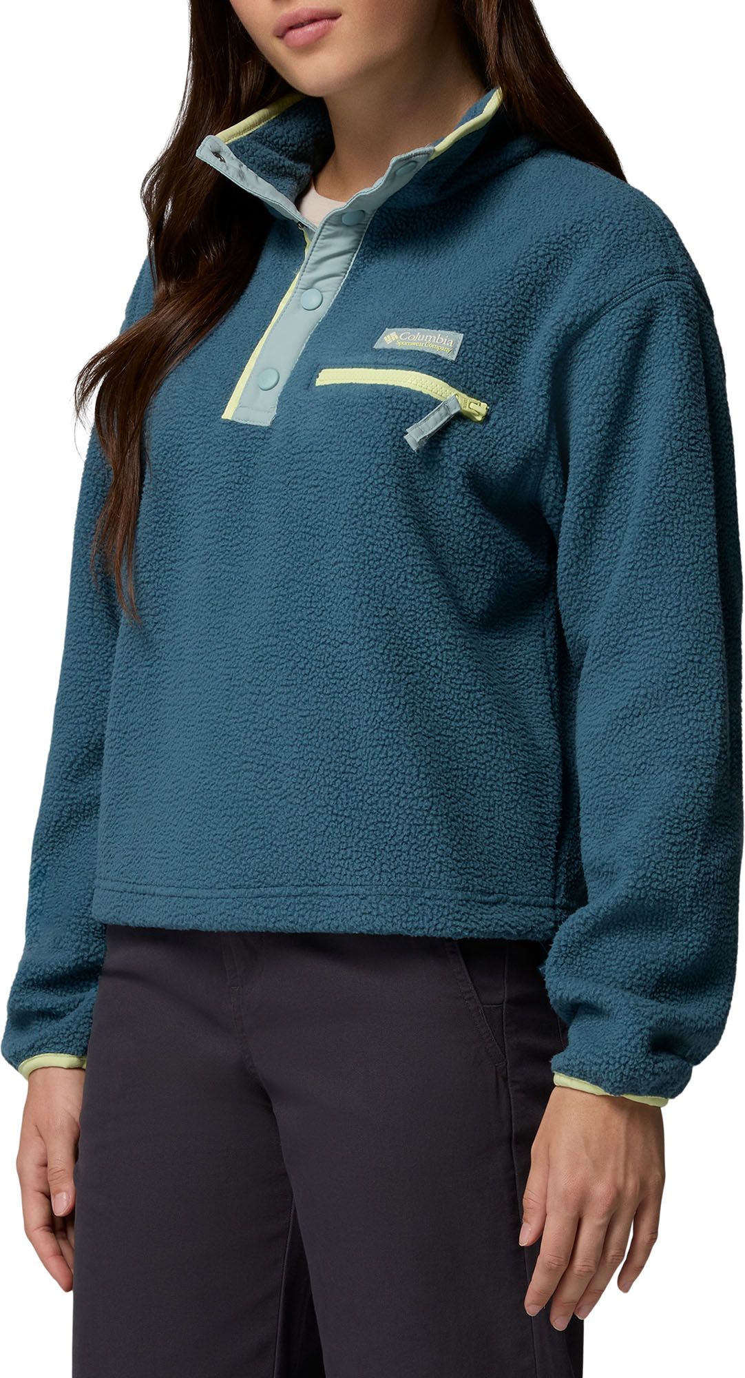 Columbia Women's Helvetia II 1/2 Snap Cropped Fleece Pullover product image