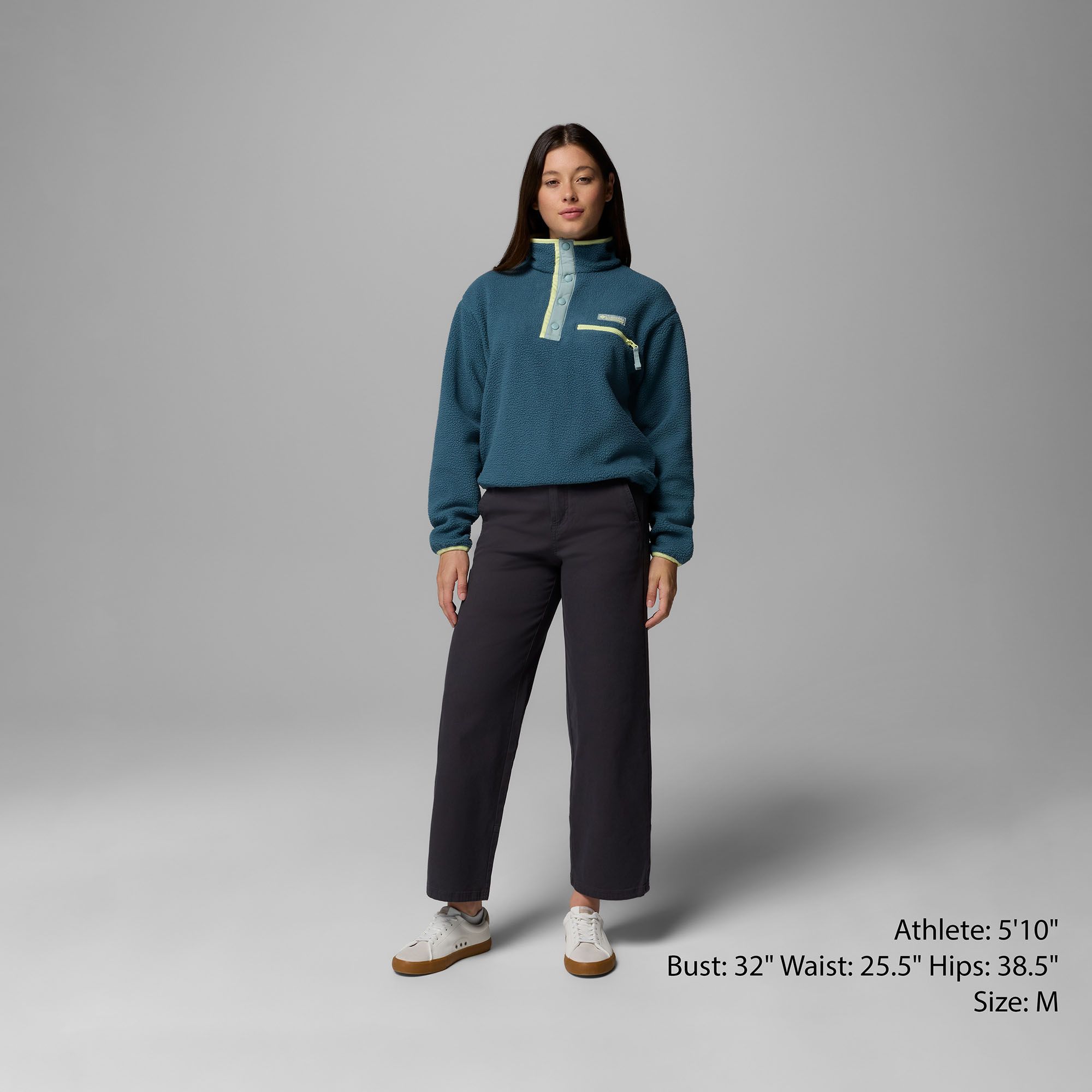 Columbia Women's Helvetia II 1/2 Snap Cropped Fleece Pullover product image