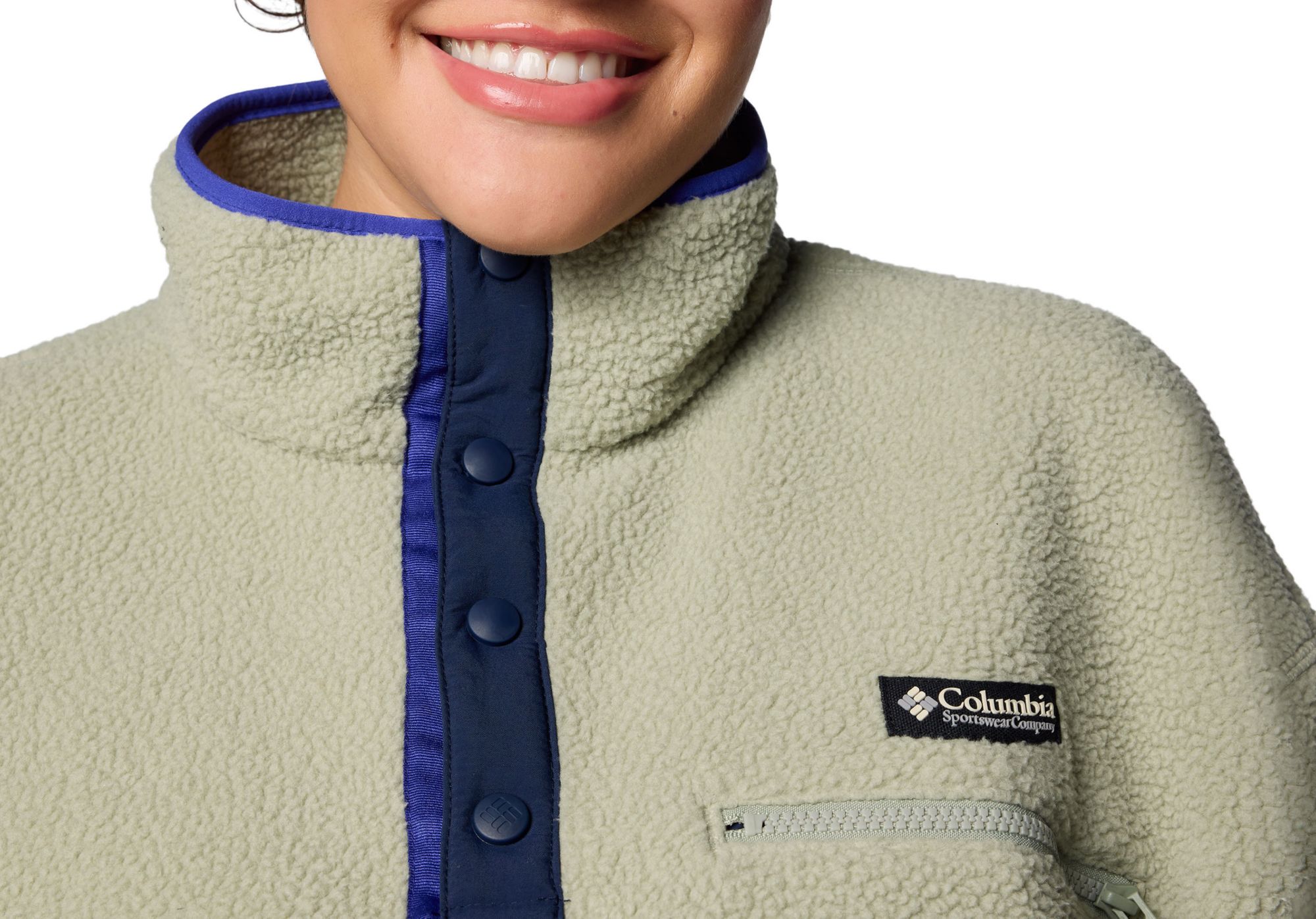 Columbia Women's Helvetia II 1/2 Snap Cropped Fleece Pullover product image