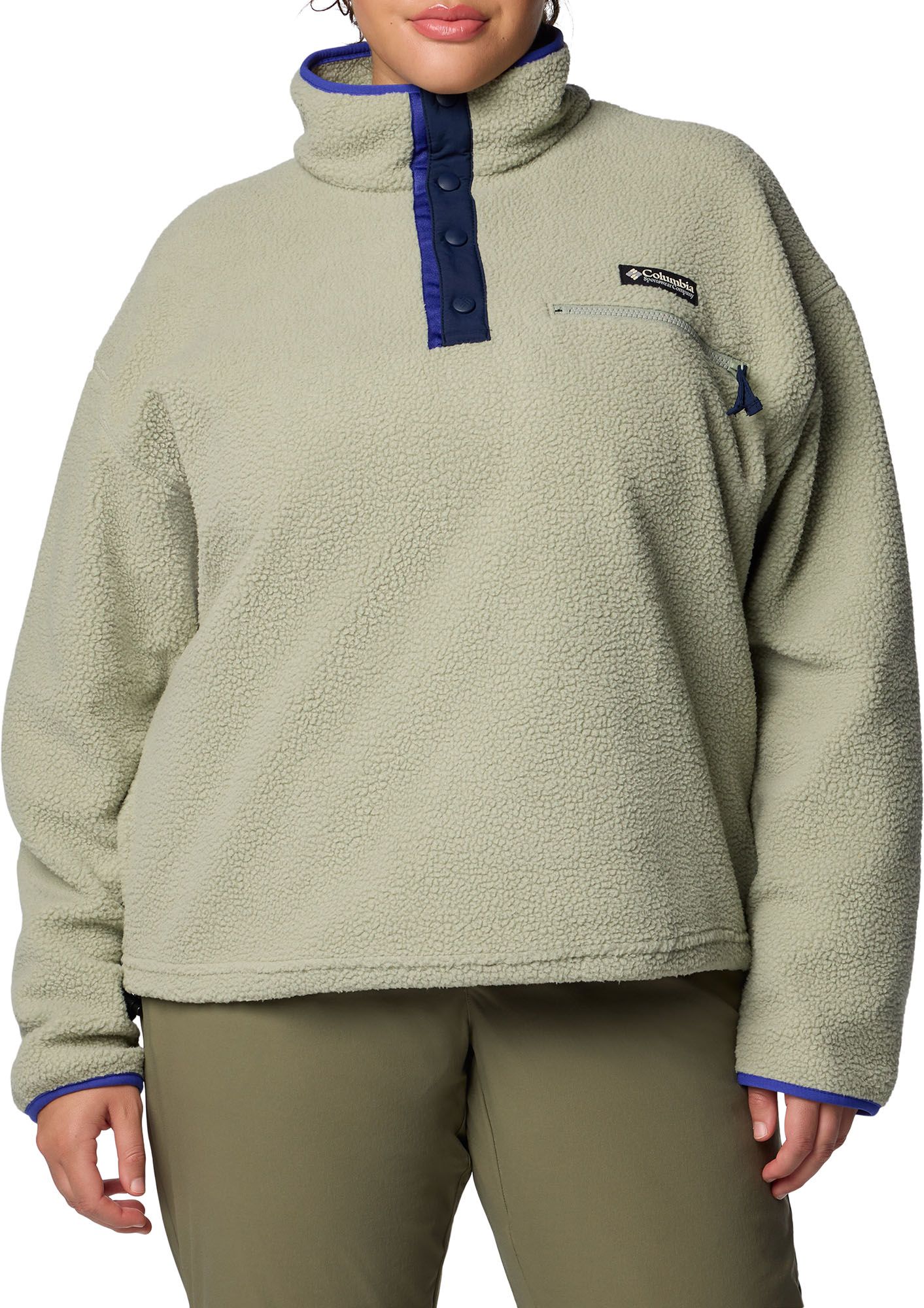 Columbia Women's Helvetia II 1/2 Snap Cropped Fleece Pullover product image