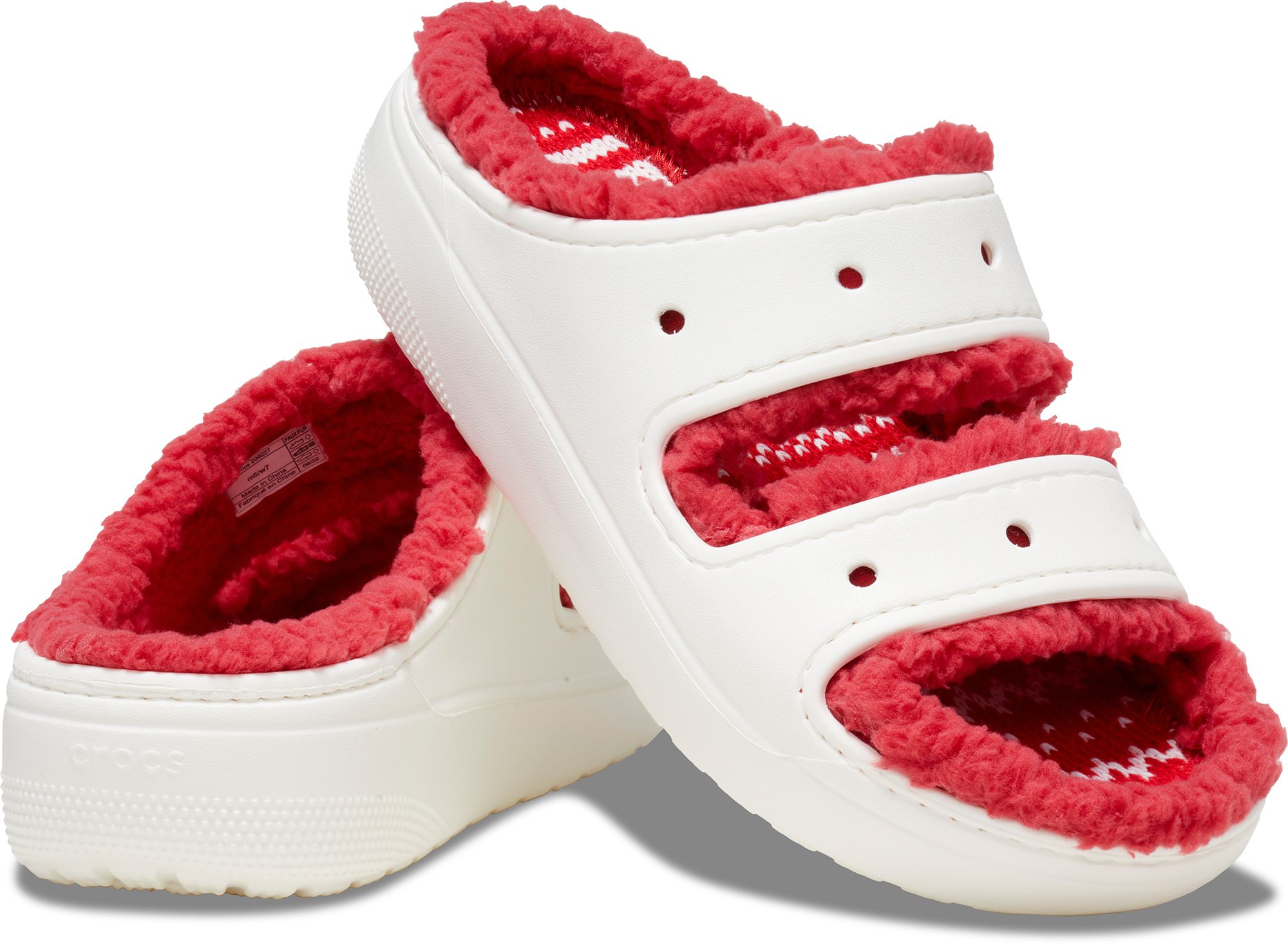 Crocs Classic Cozzzy Holiday Sweater Sandals product image