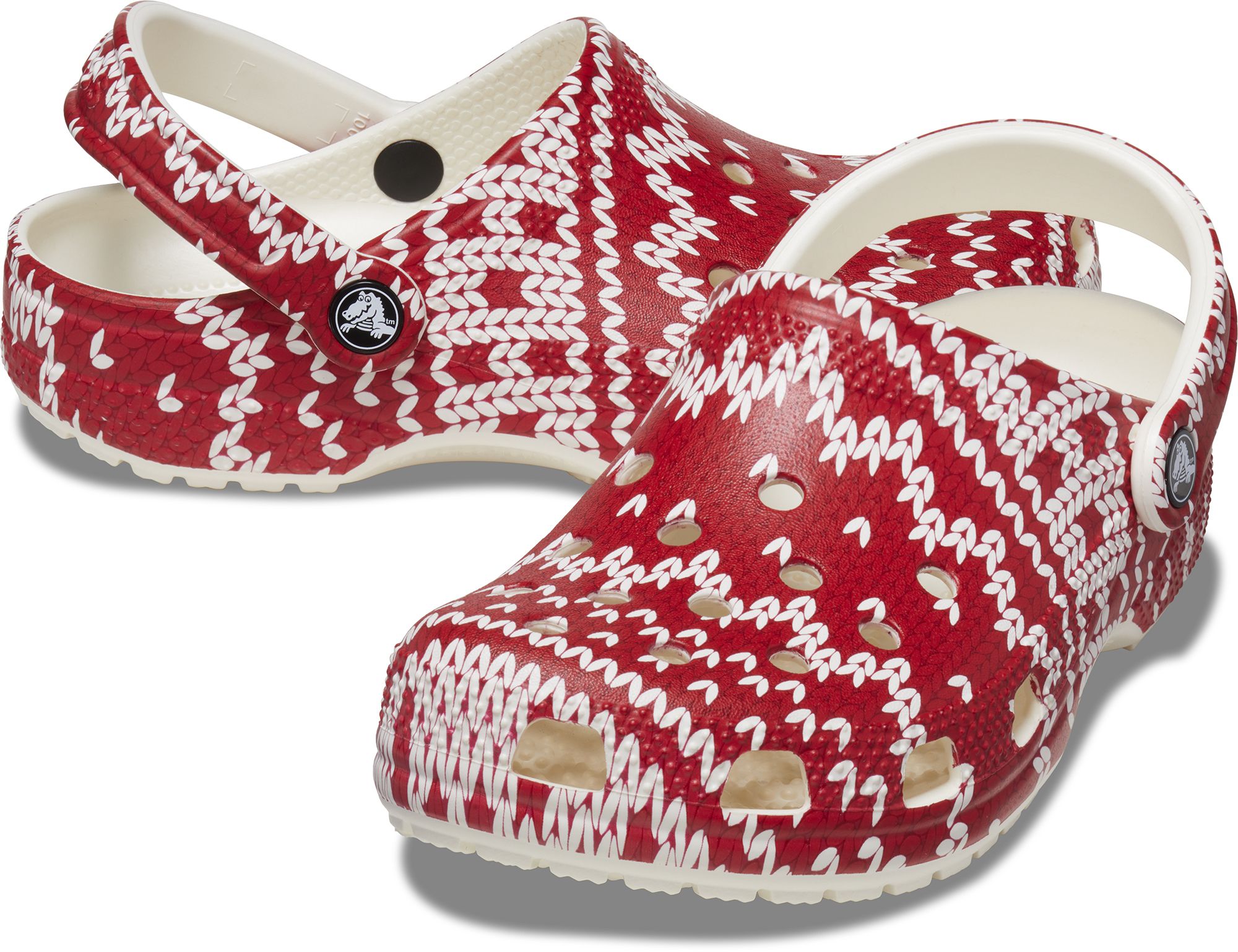 Crocs Classic Holiday Sweater Clogs