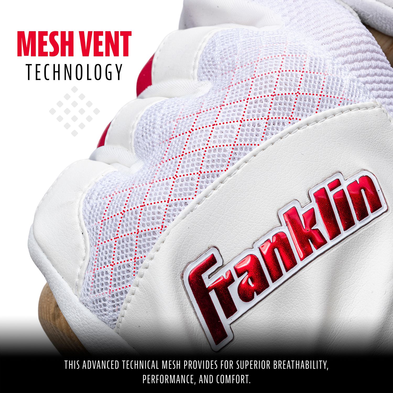 Franklin Adult Shok-Sorb X Batting Gloves product image