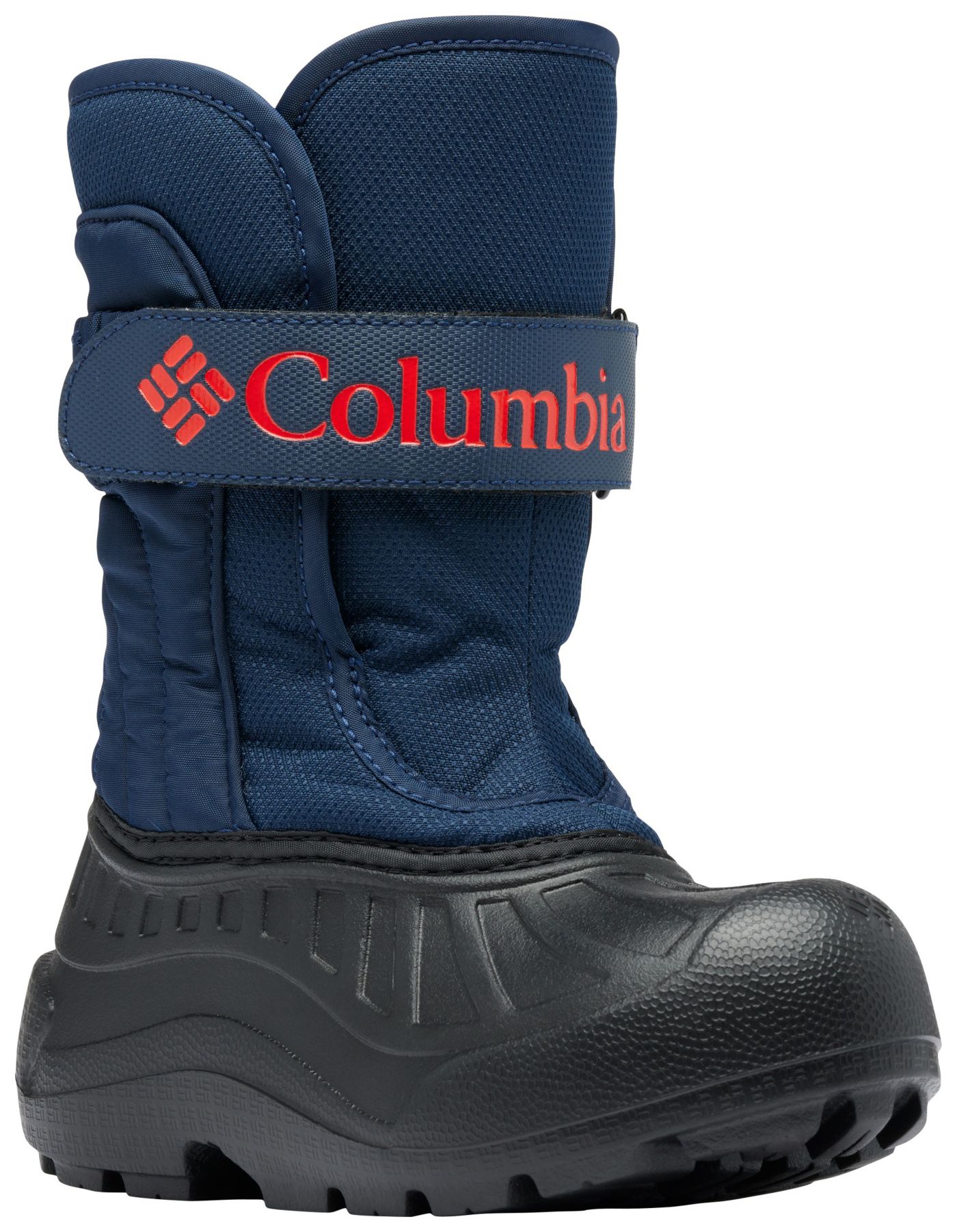 Columbia Big Kids Powderbug Snowlite Strap Boot Size 6 Blue