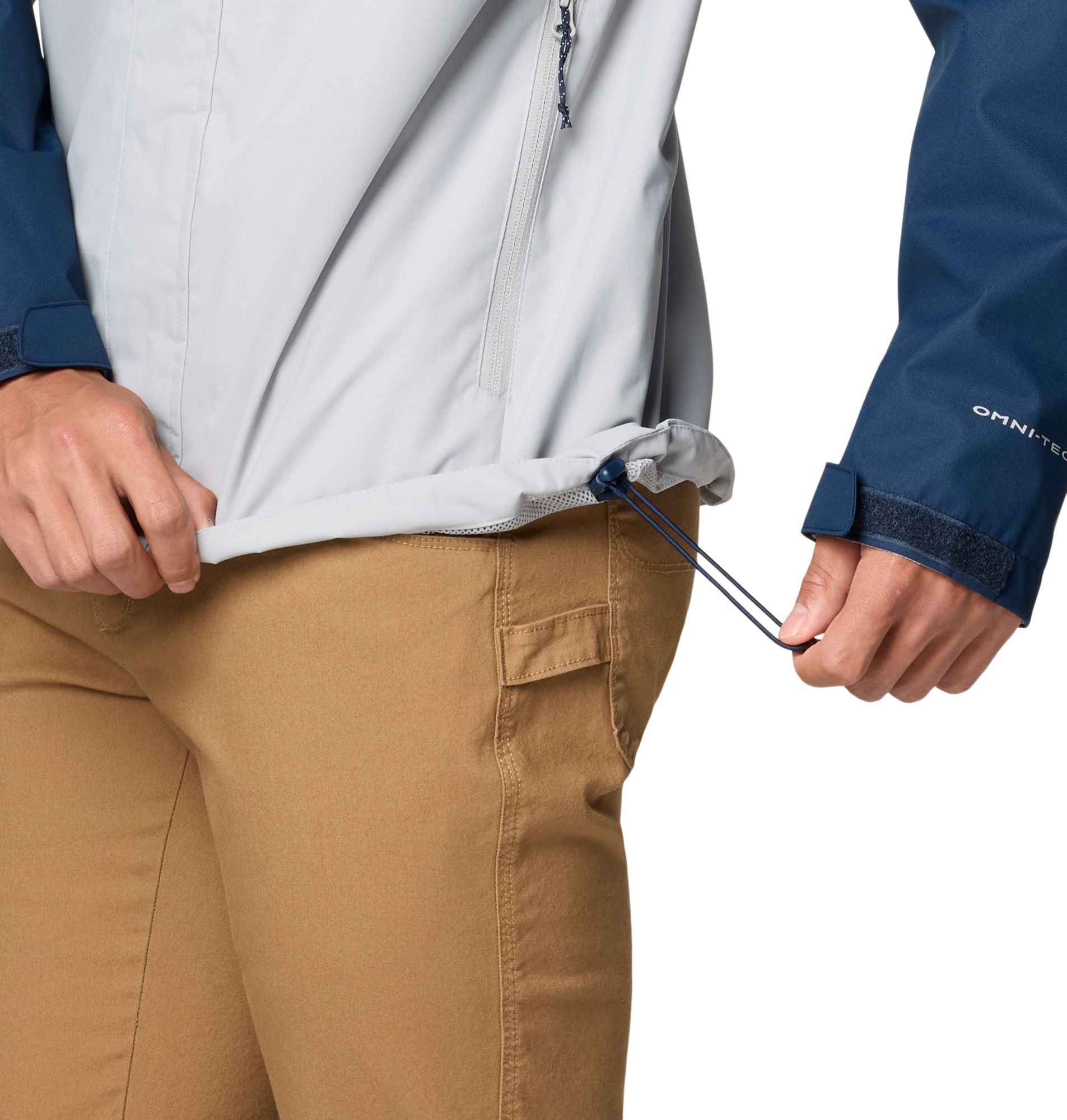 Columbia Men's Penn State Nittany Lions Navy/Grey Color Block Field Bound Jacket product image