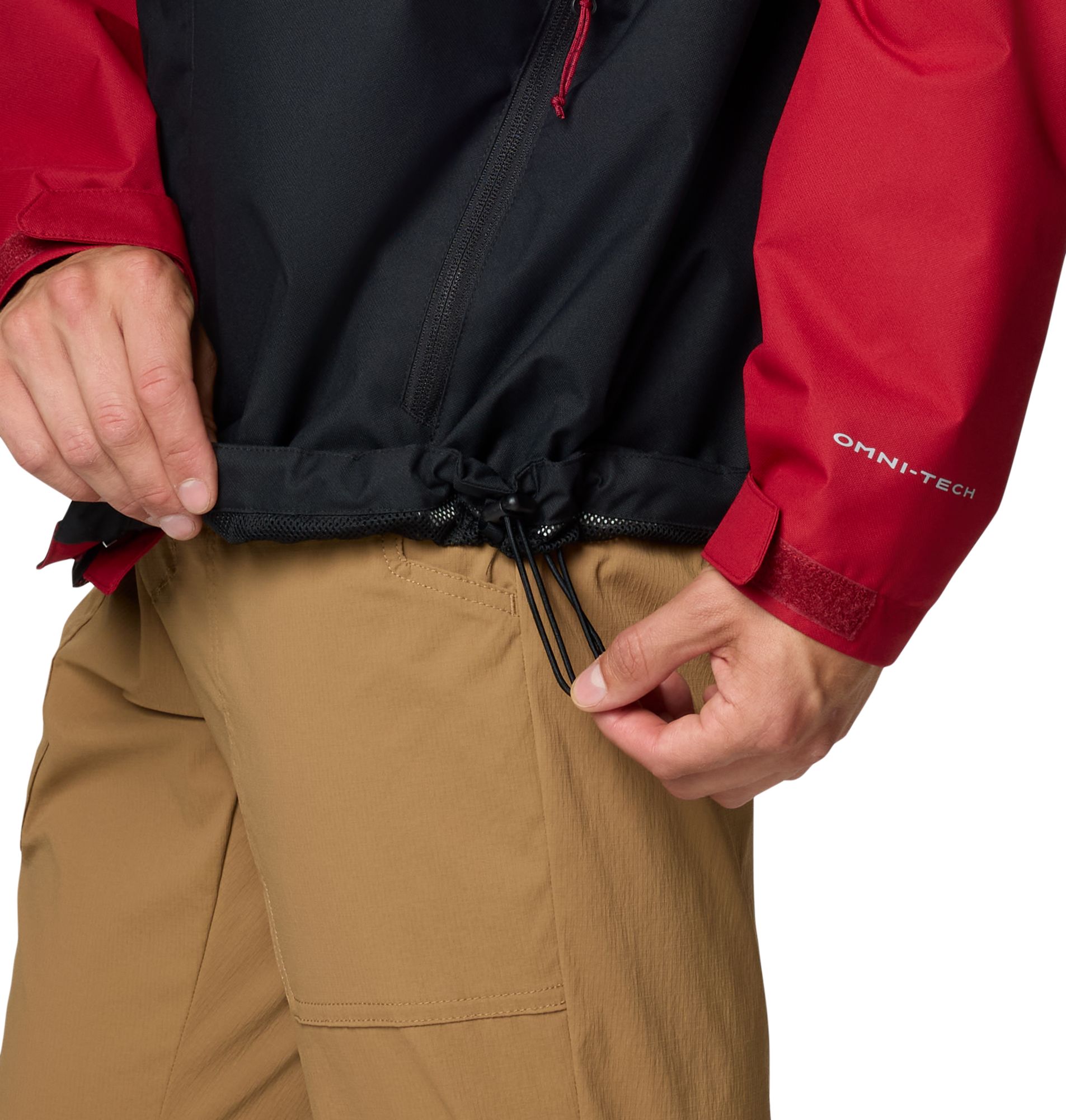 Columbia Men's South Carolina Gamecocks Red/Black Color Block Field Bound Jacket product image