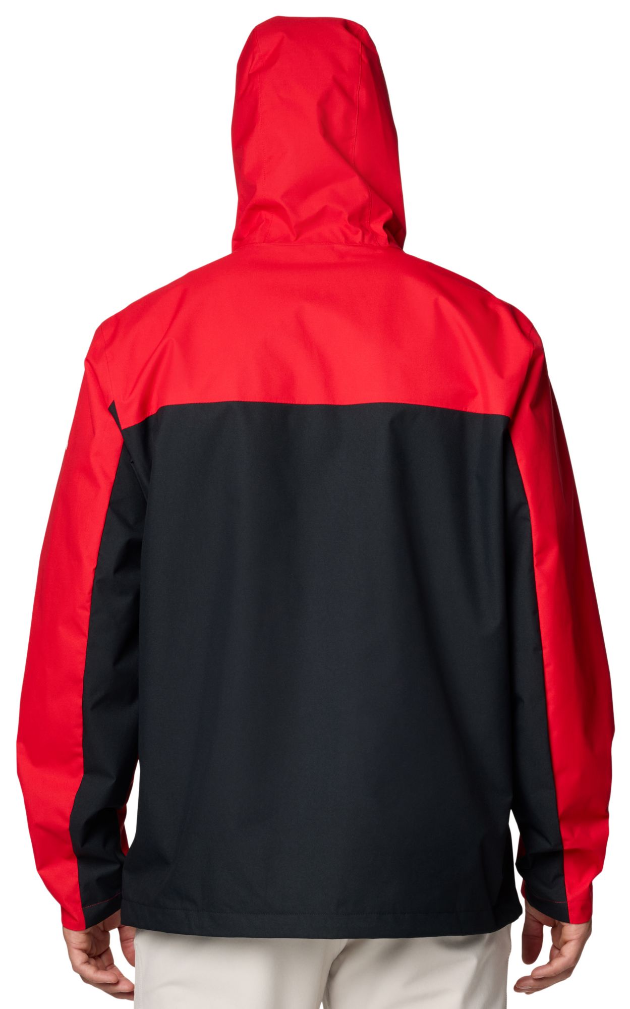 Columbia Men's Nebraska Cornhuskers Red/Black Color Block Field Bound Jacket product image