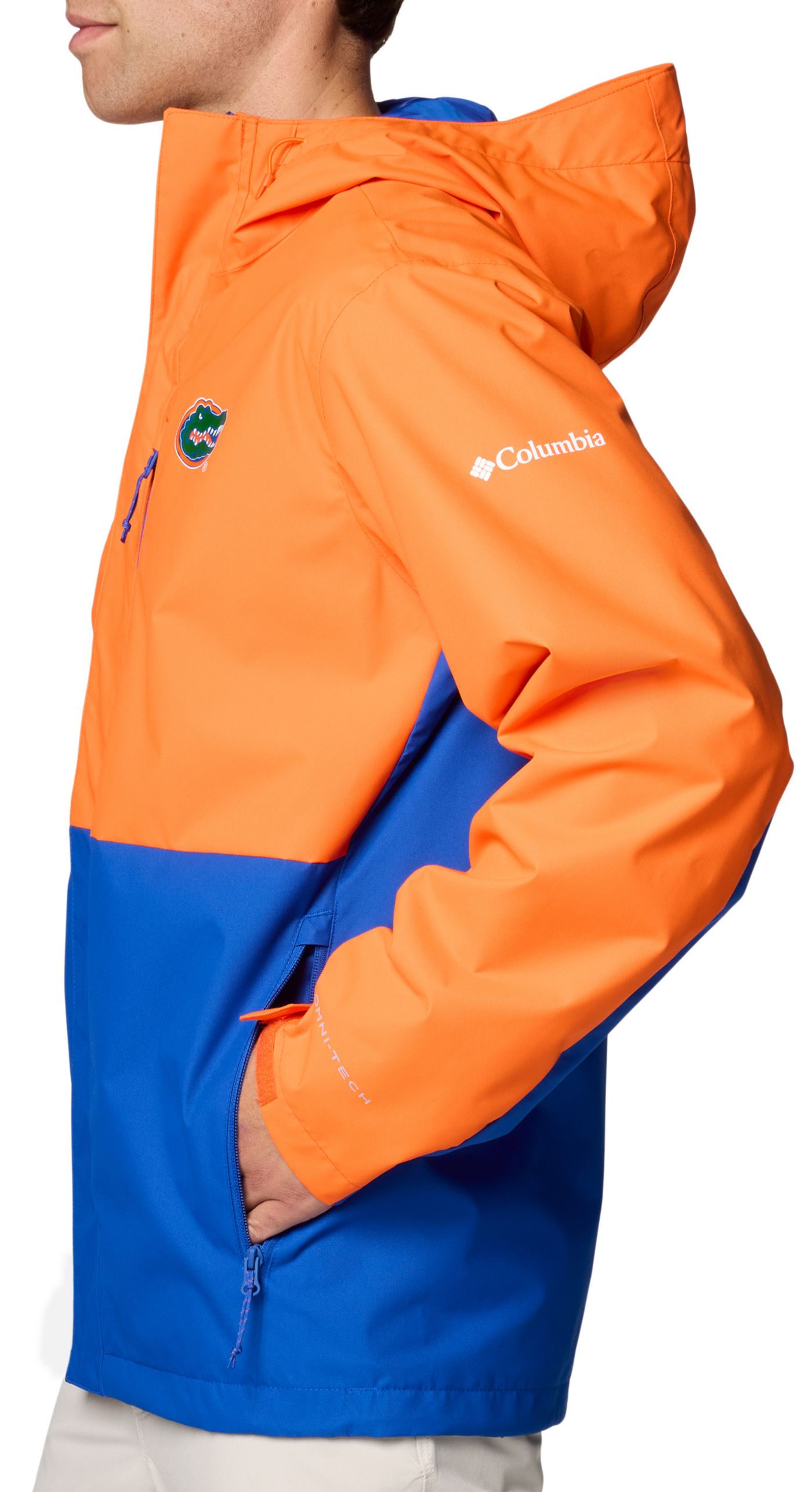 Columbia Men s Florida Gators Orange Royal Color Block Field Bound Jacket Dick s Sporting Goods