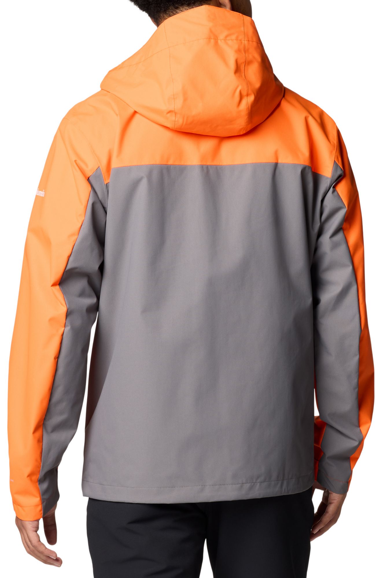 Columbia Men's Clemson Tigers Orange/Grey Color Block Field Bound Jacket product image