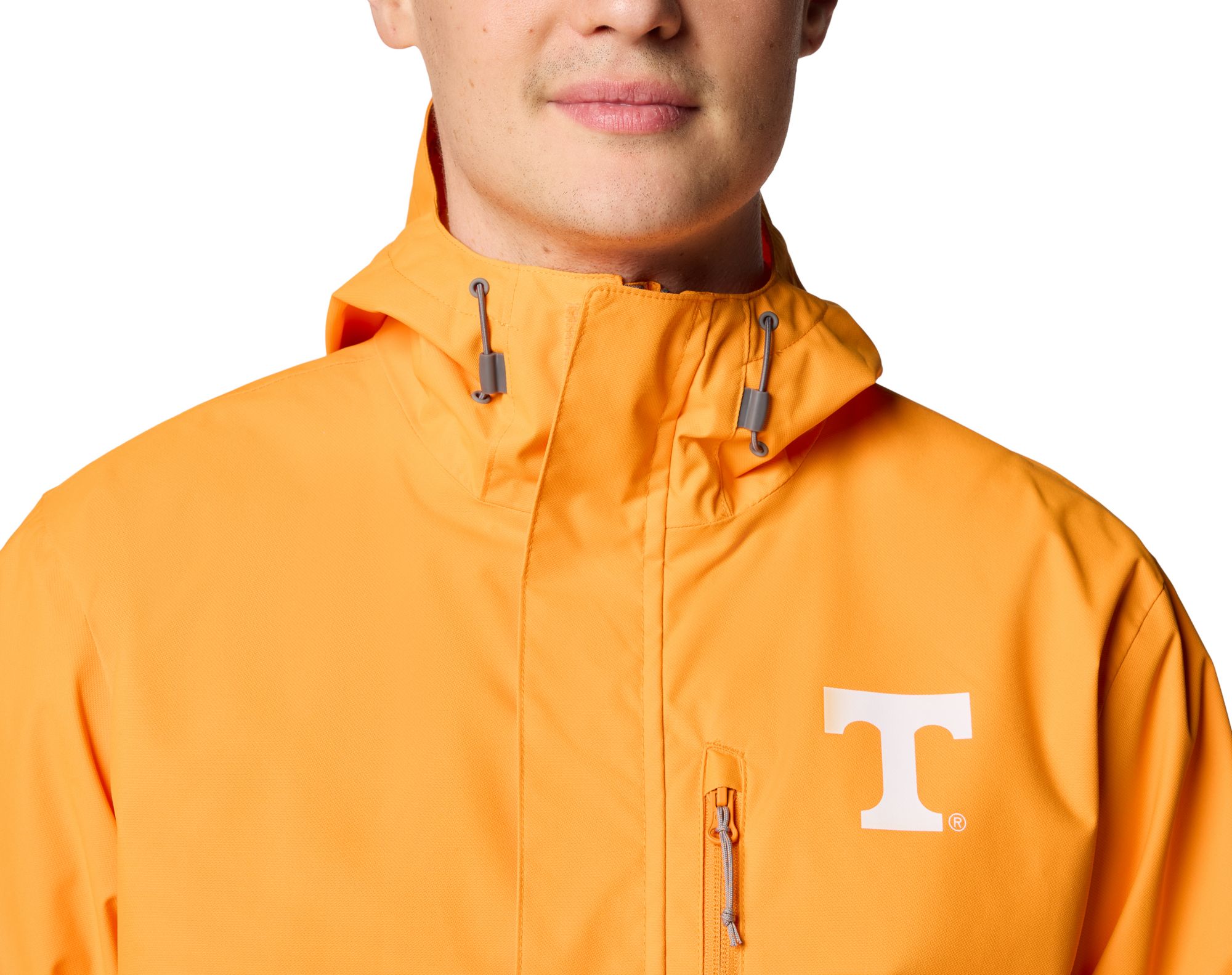 Columbia Men's Tennessee Volunteers Orange/Grey Color Block Field Bound Jacket product image