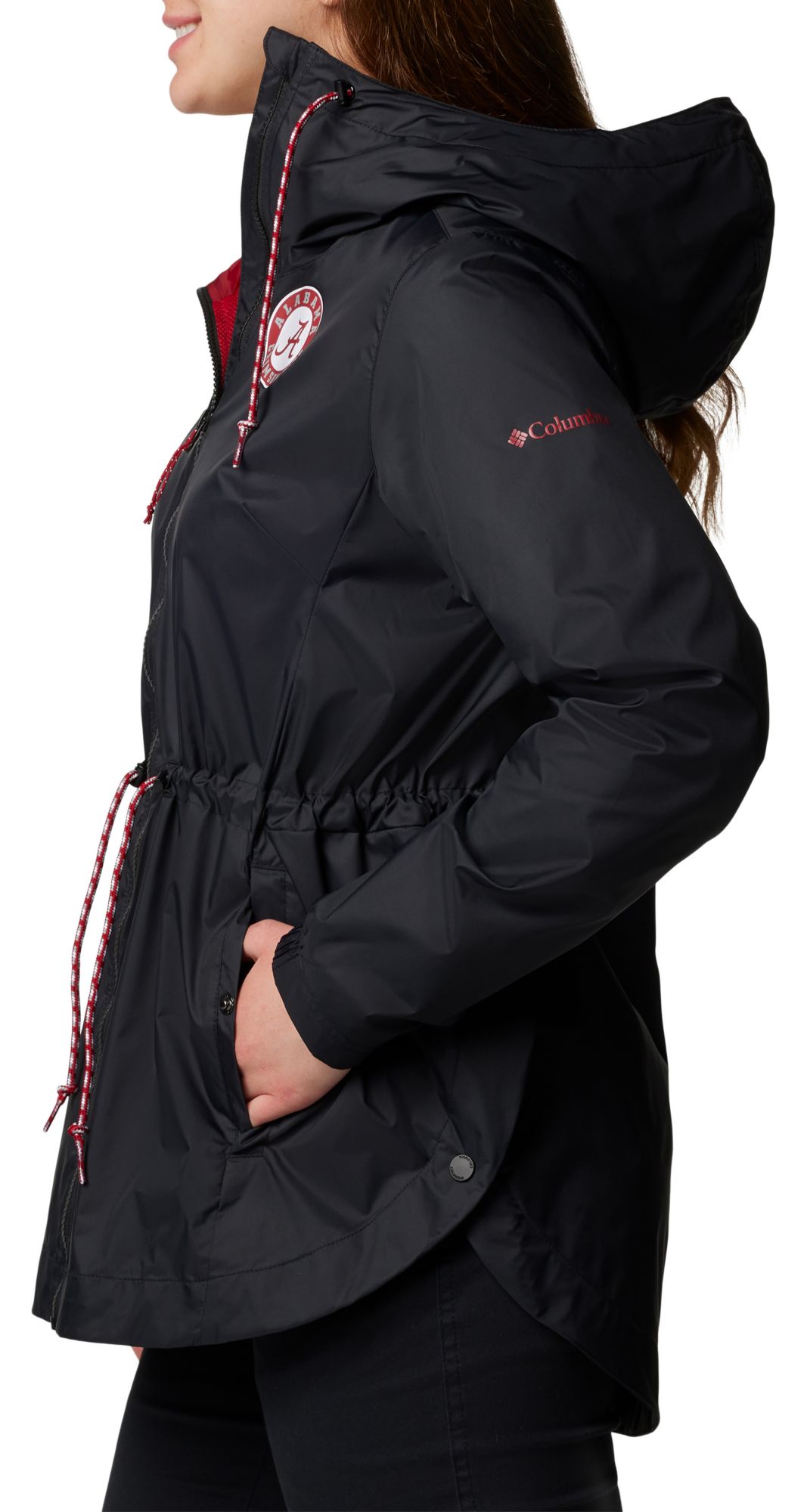 Columbia Women's Alabama Crimson Tide Black Lily Park Jacket product image