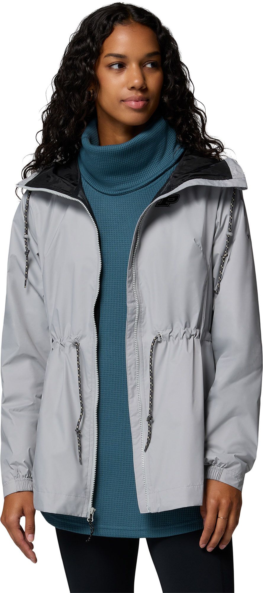Columbia Women's Purdue Boilermakers Columbia Grey Lily Park Jacket product image