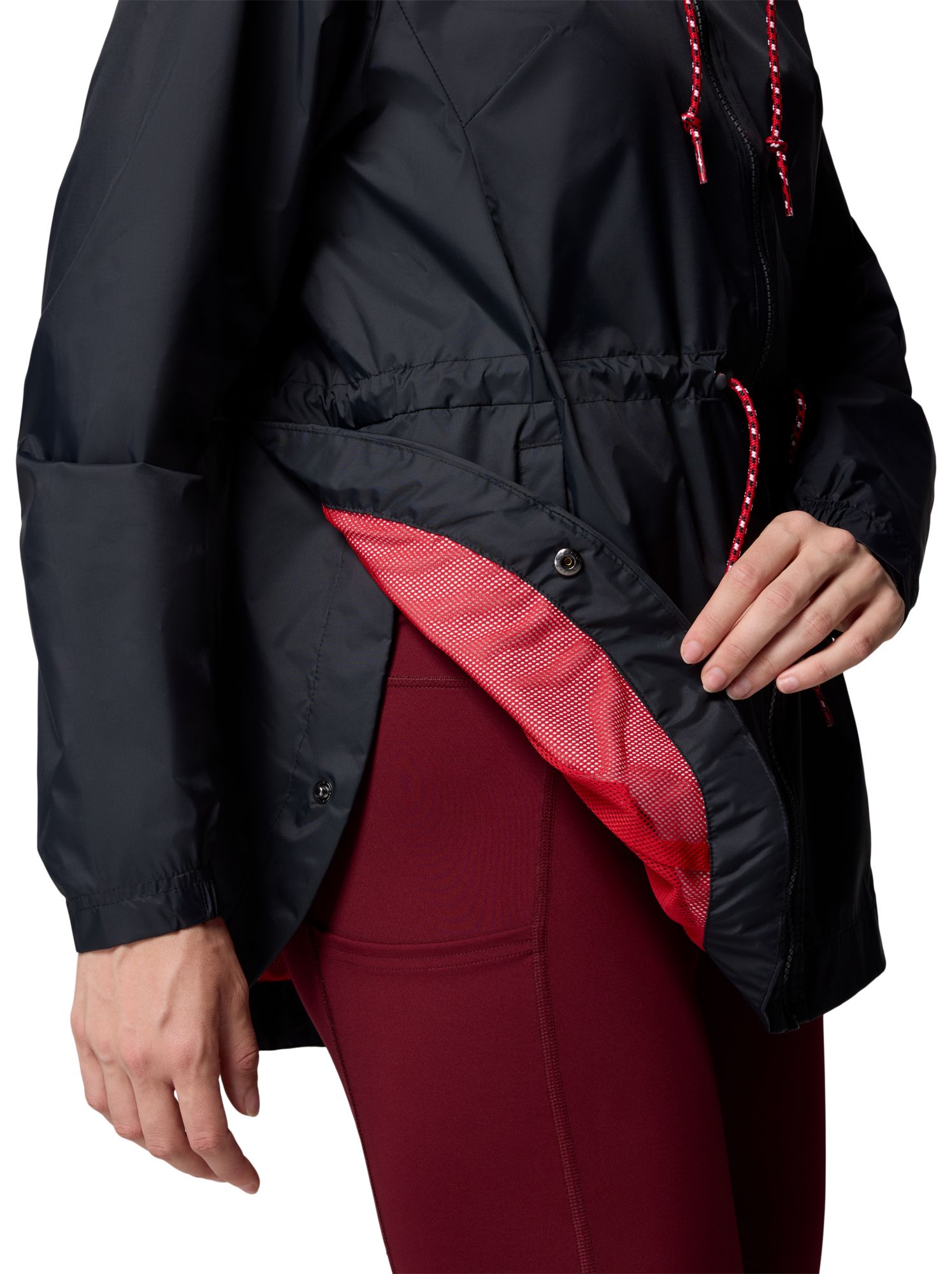 Columbia Women's Wisconsin Badgers Black Lily Park Jacket product image
