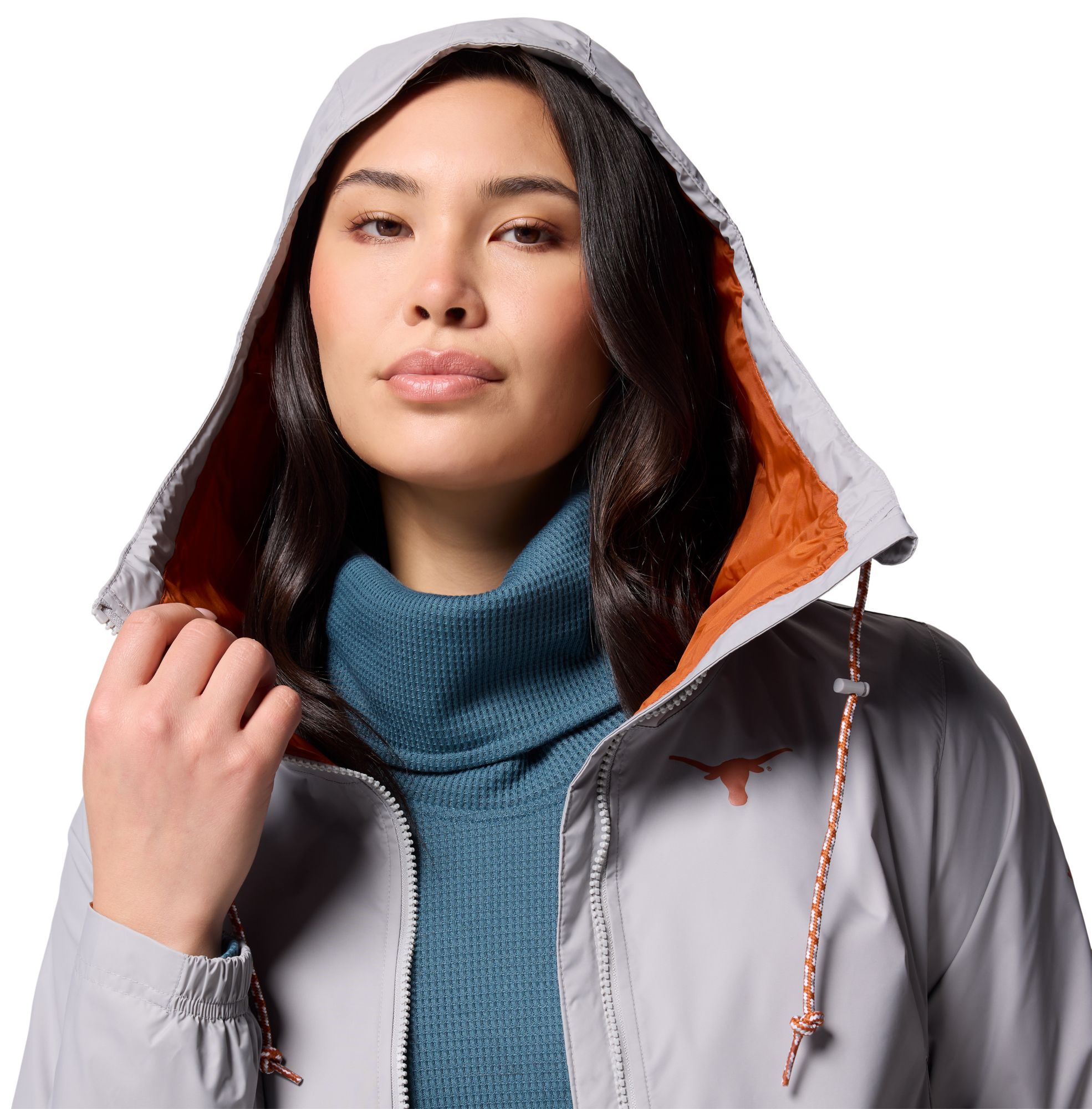 Columbia Women's Texas Longhorns Columbia Grey Lily Park Jacket product image