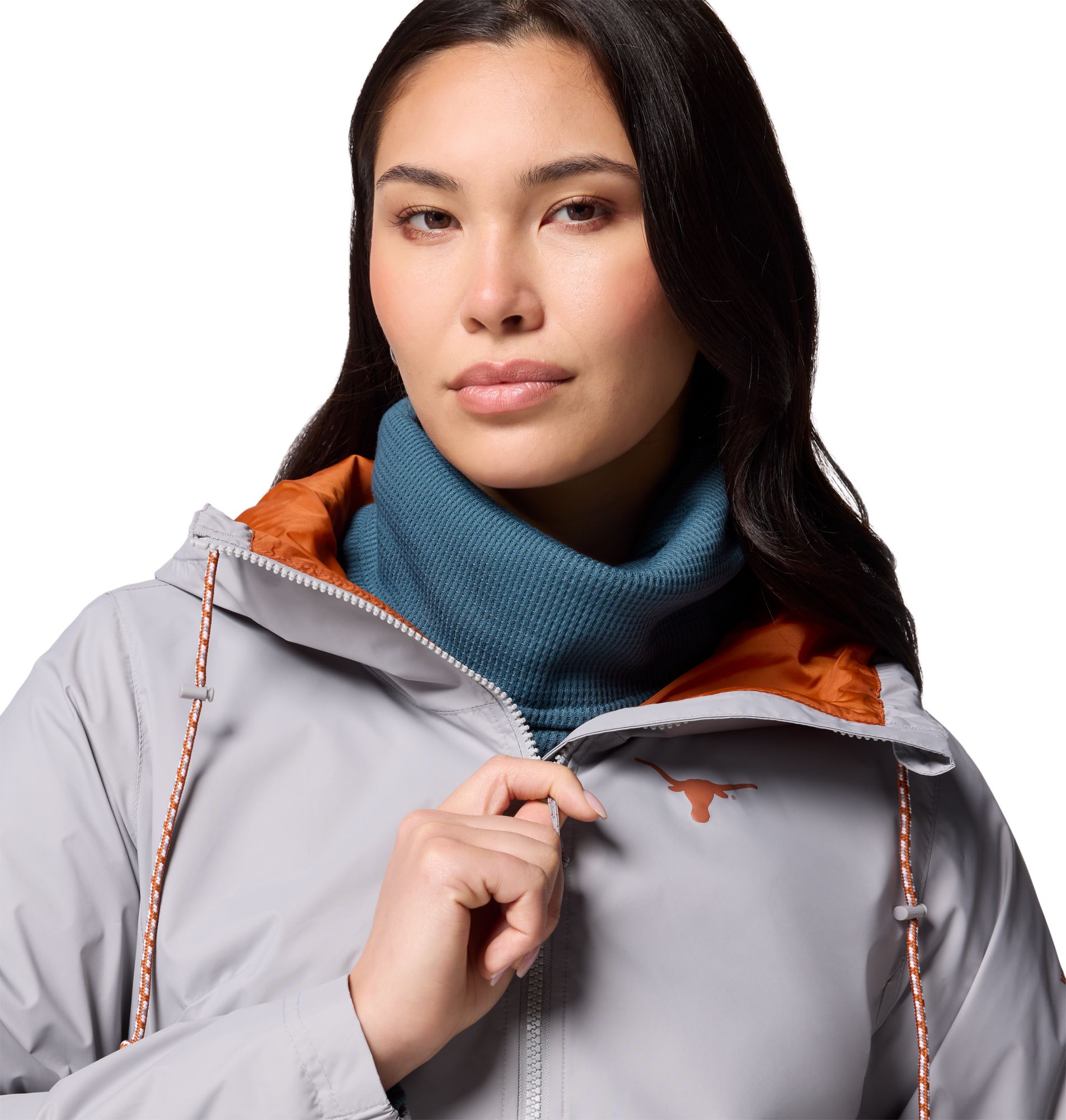 Columbia Women's Texas Longhorns Columbia Grey Lily Park Jacket product image