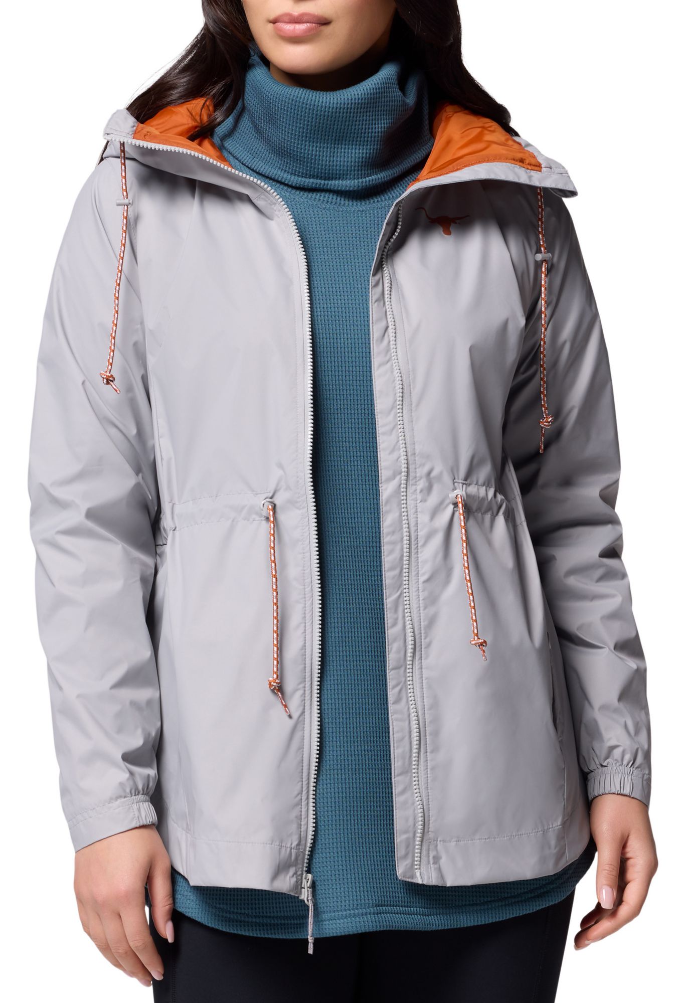 Columbia Women's Texas Longhorns Columbia Grey Lily Park Jacket product image