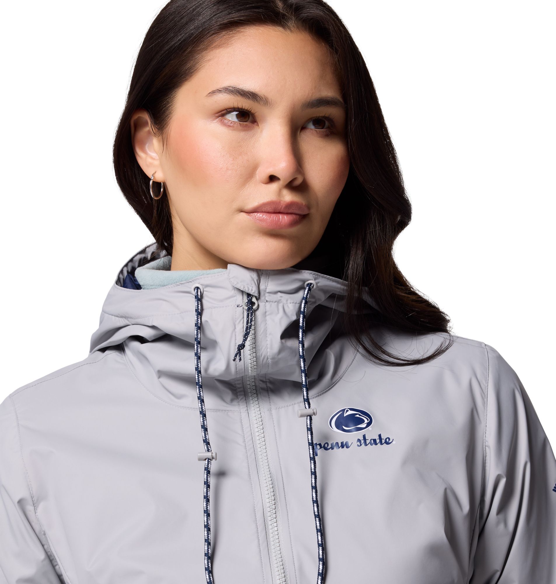 Columbia Women's Penn State Nittany Lions Columbia Grey Lily Park Jacket product image