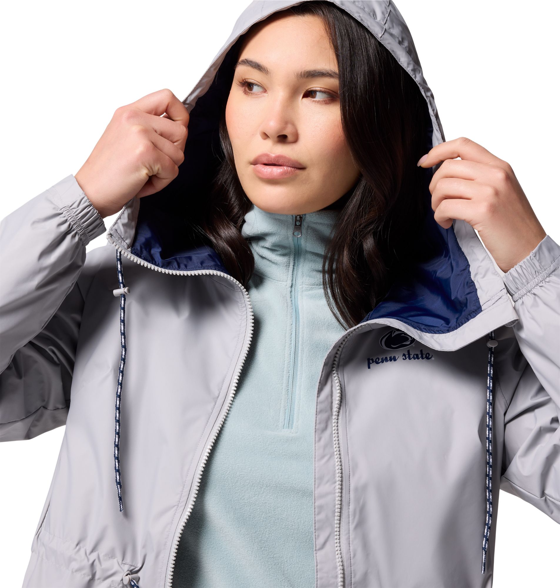 Columbia Women's Penn State Nittany Lions Columbia Grey Lily Park Jacket product image