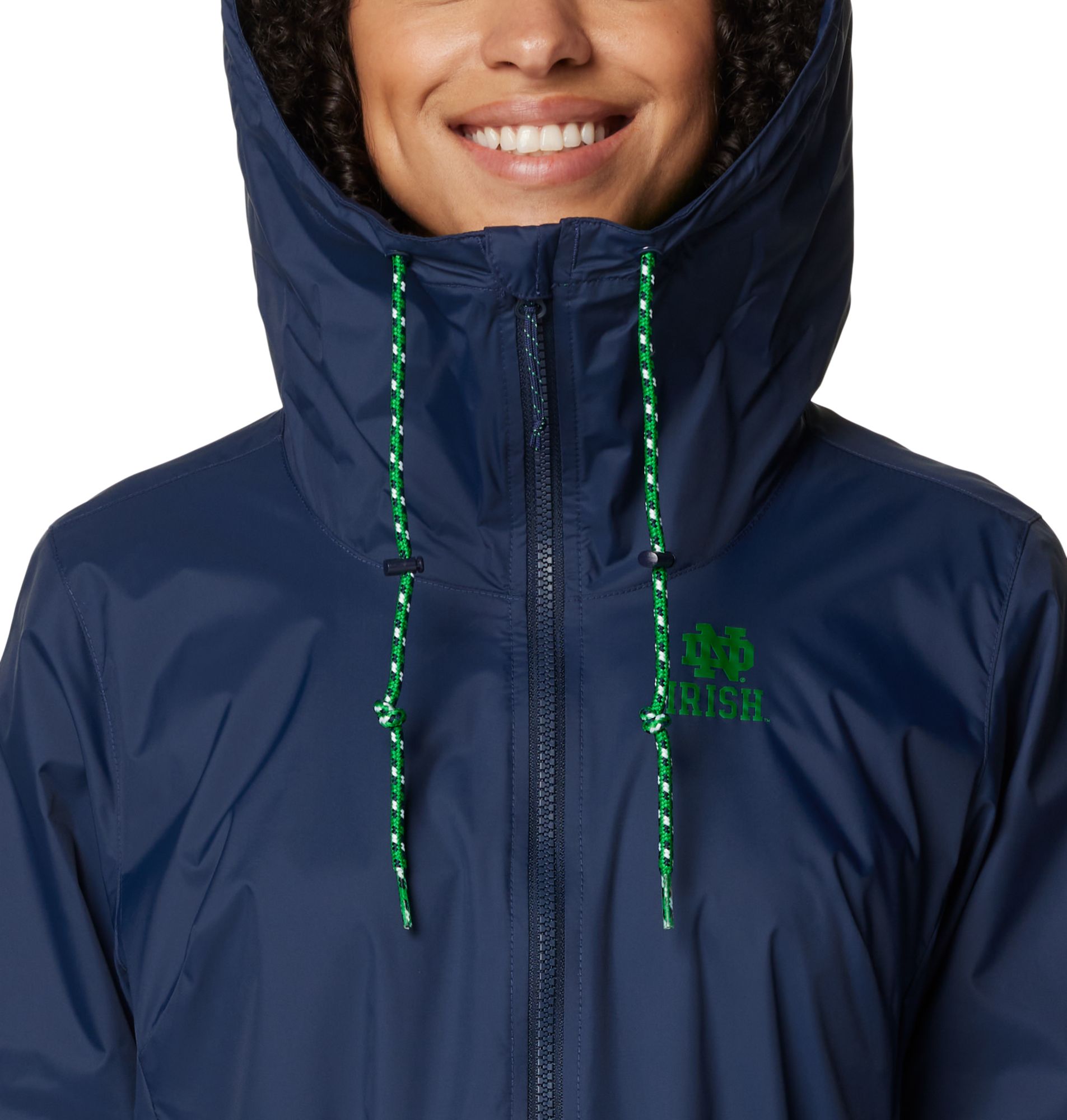 Columbia Women's Notre Dame Fighting Irish Collegiate Navy Lily Park Jacket product image