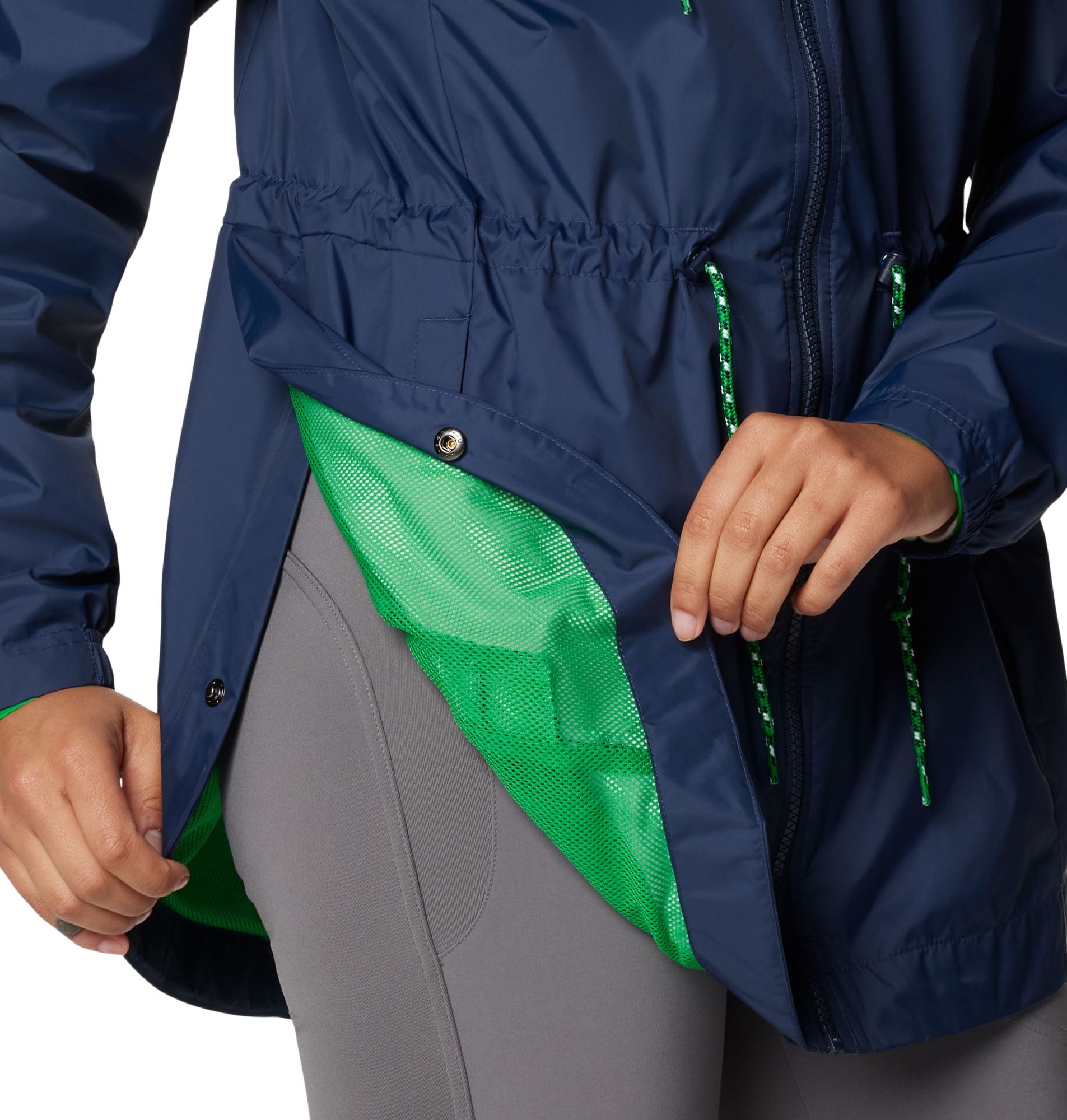 Columbia Women's Notre Dame Fighting Irish Collegiate Navy Lily Park Jacket product image