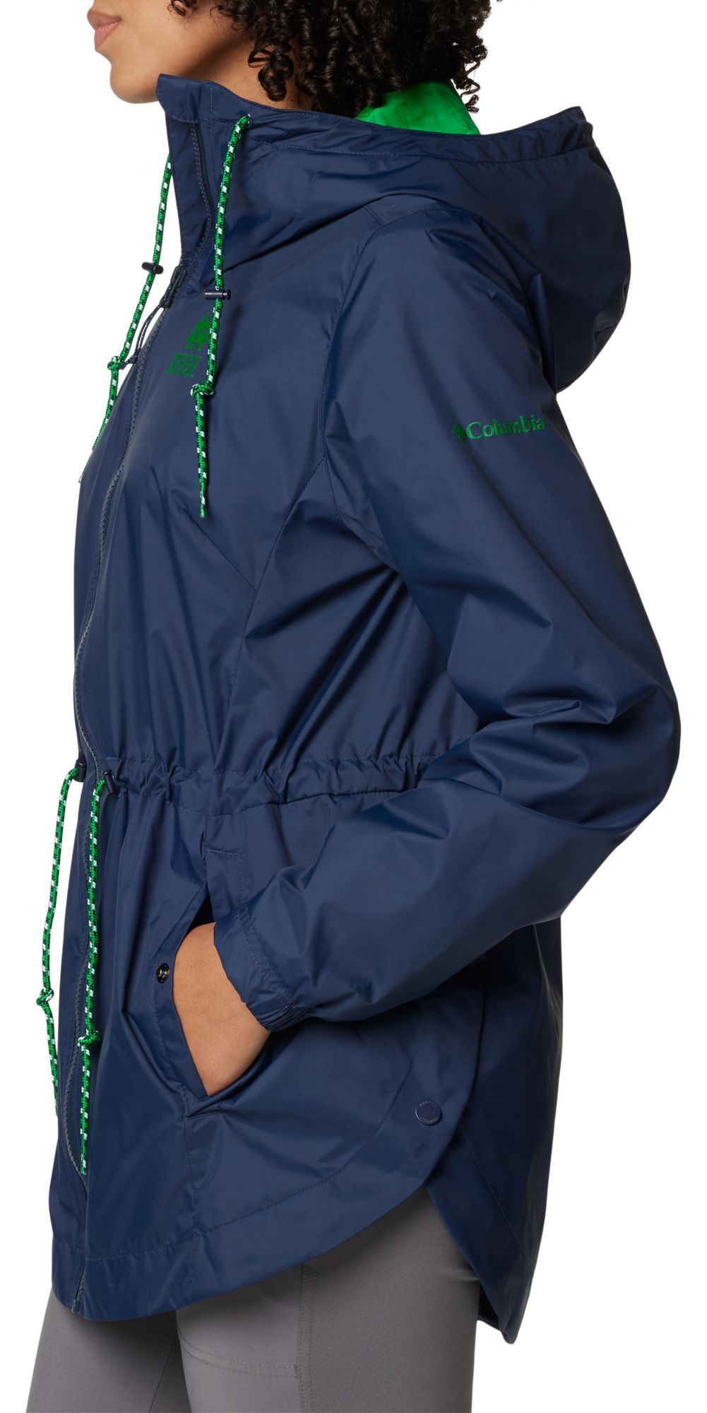 Columbia Women's Notre Dame Fighting Irish Collegiate Navy Lily Park Jacket product image