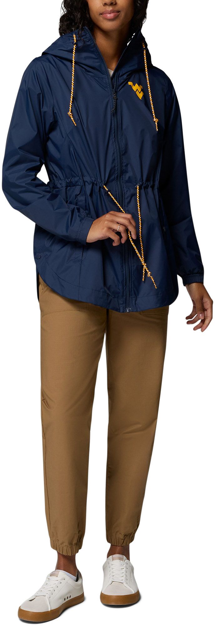 Columbia Women's West Virginia Mountaineers Collegiate Navy Lily Park Jacket product image