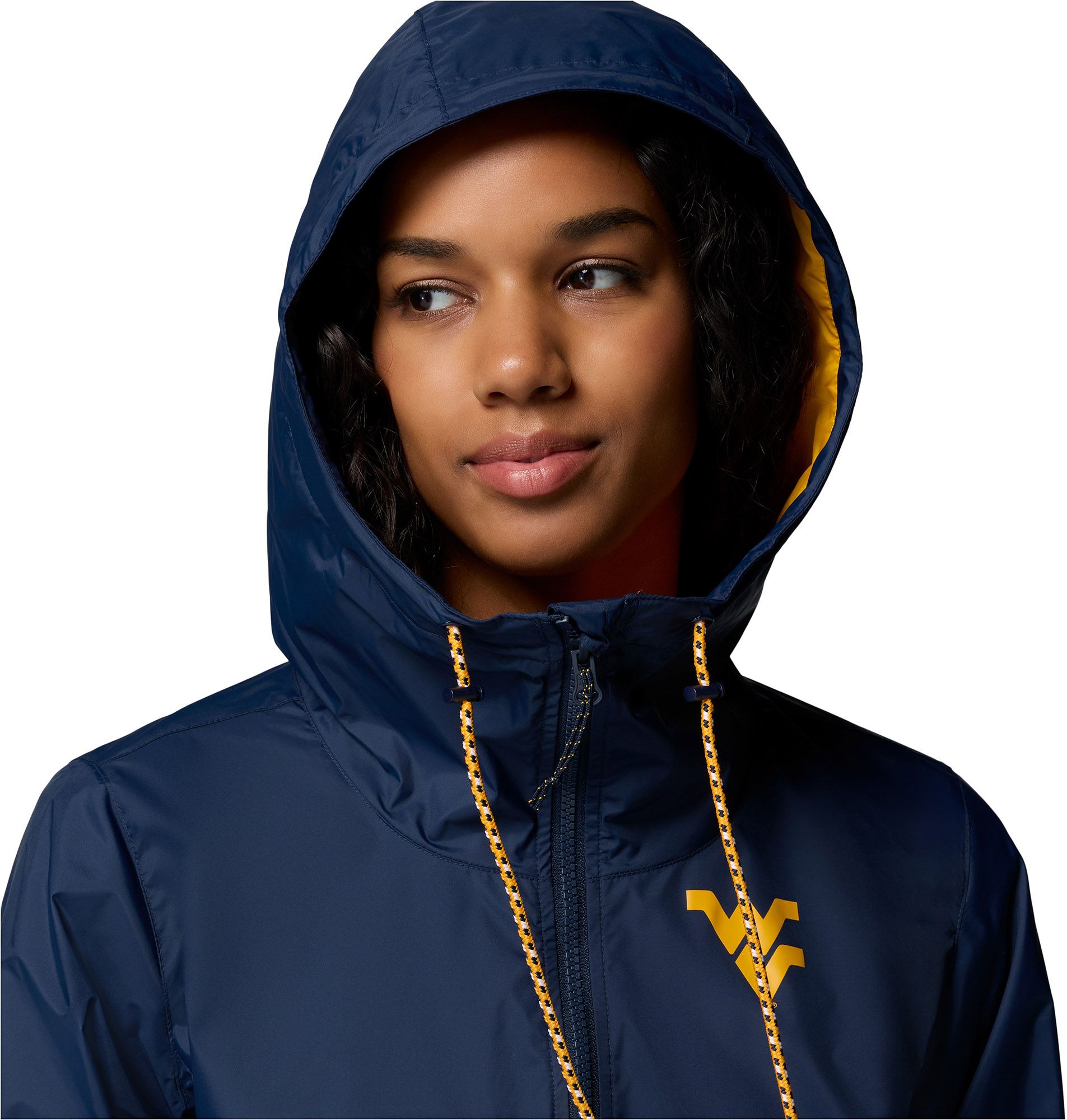 Columbia Women's West Virginia Mountaineers Collegiate Navy Lily Park Jacket product image