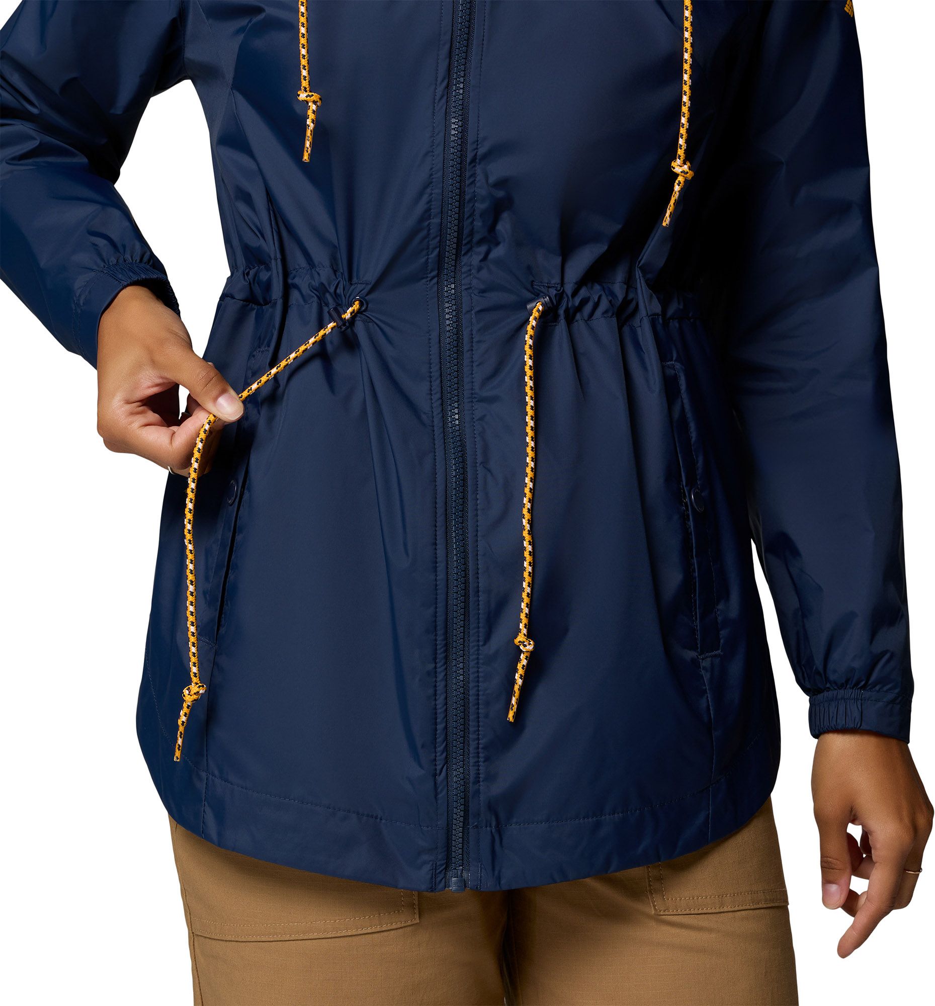 Columbia Women's West Virginia Mountaineers Collegiate Navy Lily Park Jacket product image