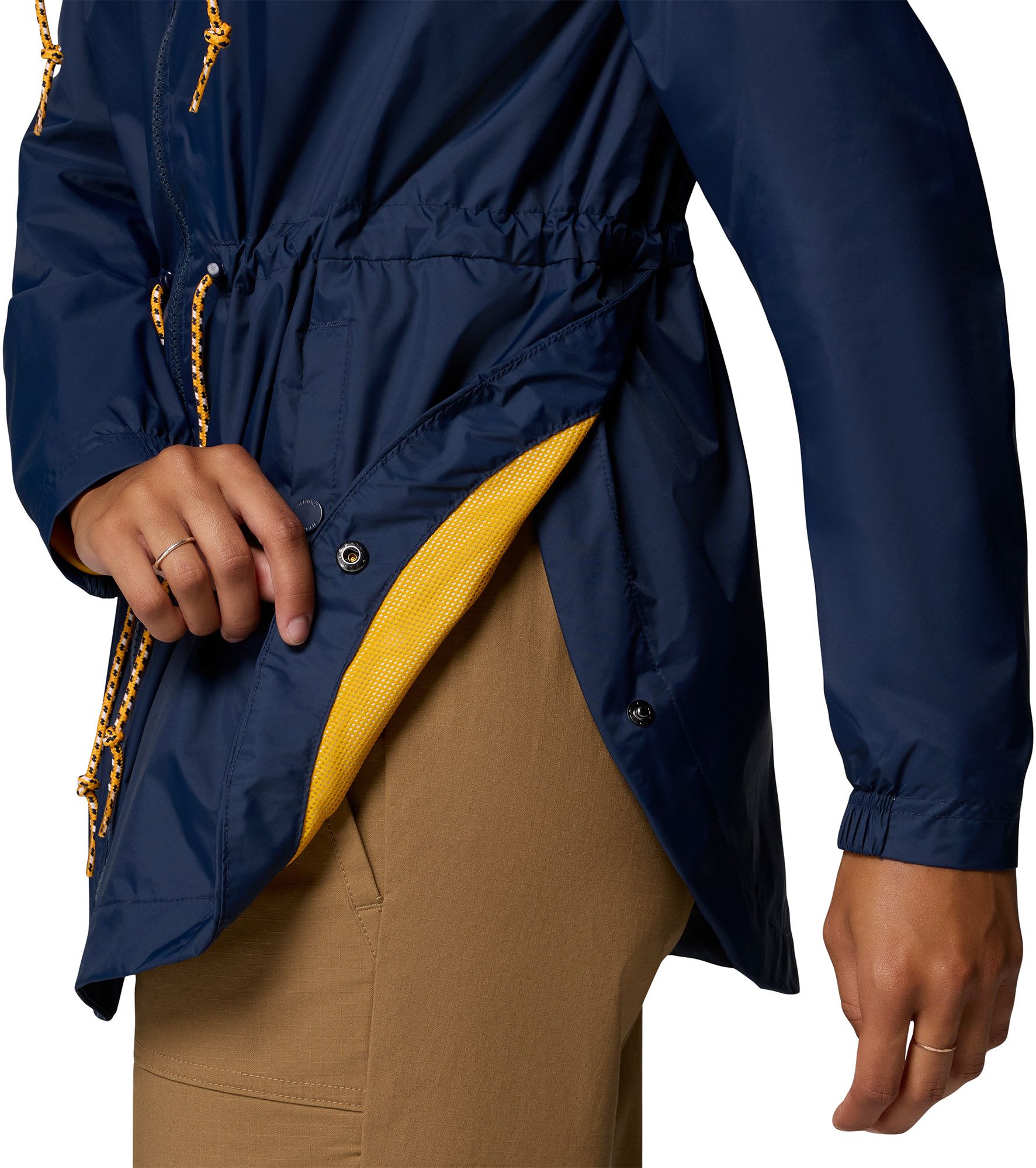 Columbia Women's West Virginia Mountaineers Collegiate Navy Lily Park Jacket product image