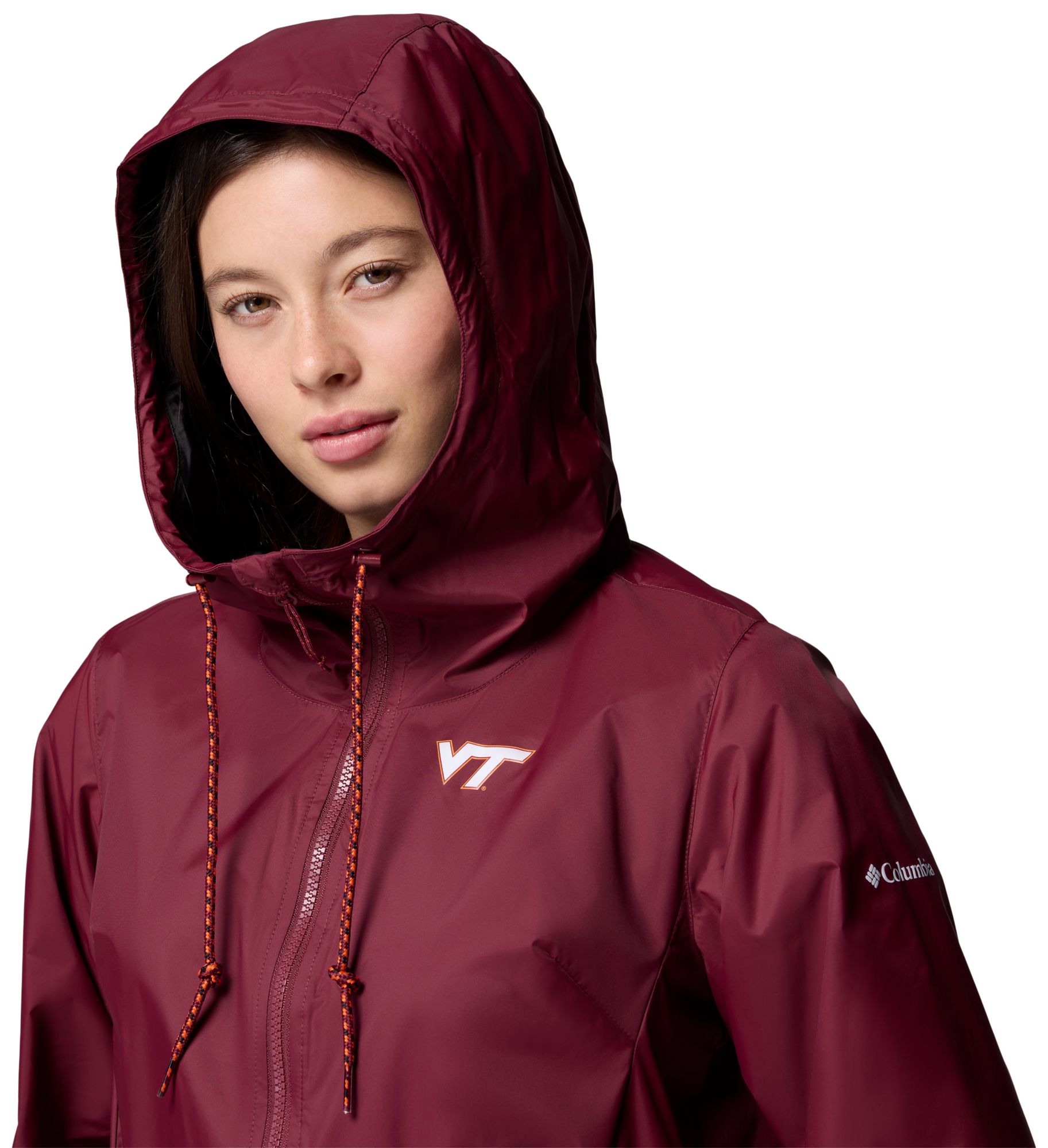 Columbia Women's Virginia Tech Hokies Deep Maroon Lily Park Jacket product image