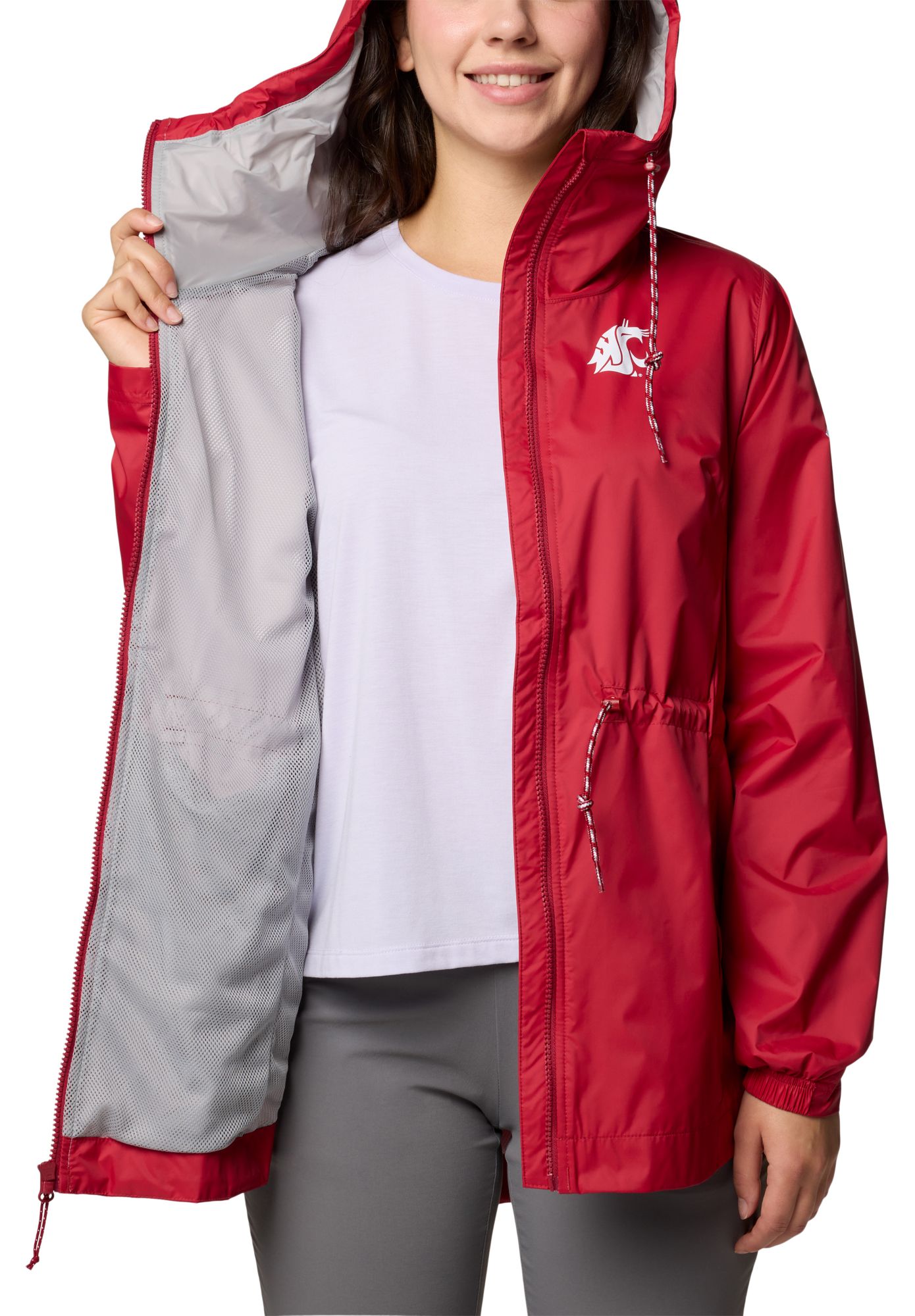 Columbia Women's Washington State Cougars Red Velvet Lily Park Jacket product image
