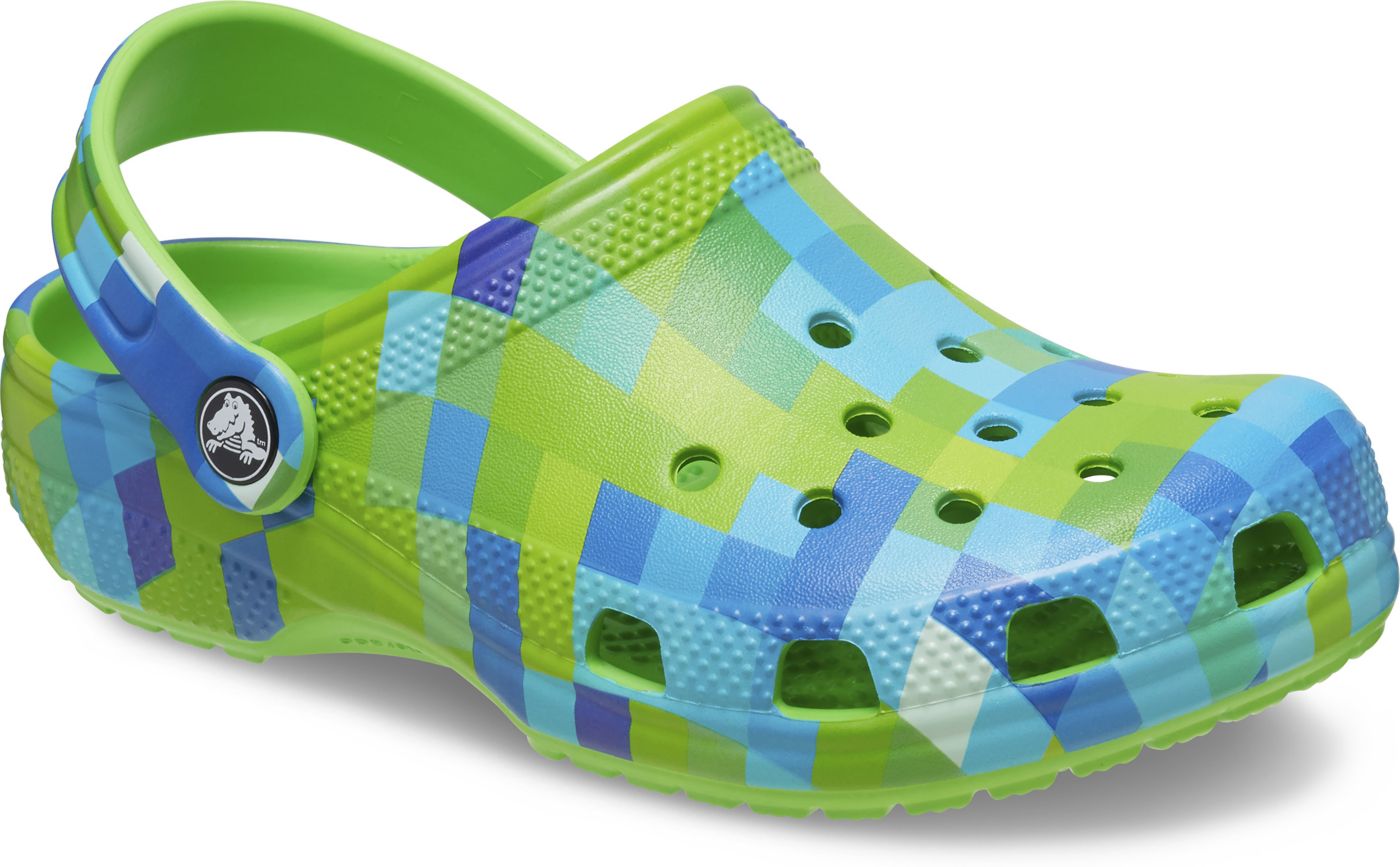 Crocs Kids Classic Digi Block Clogs Dick s Sporting Goods