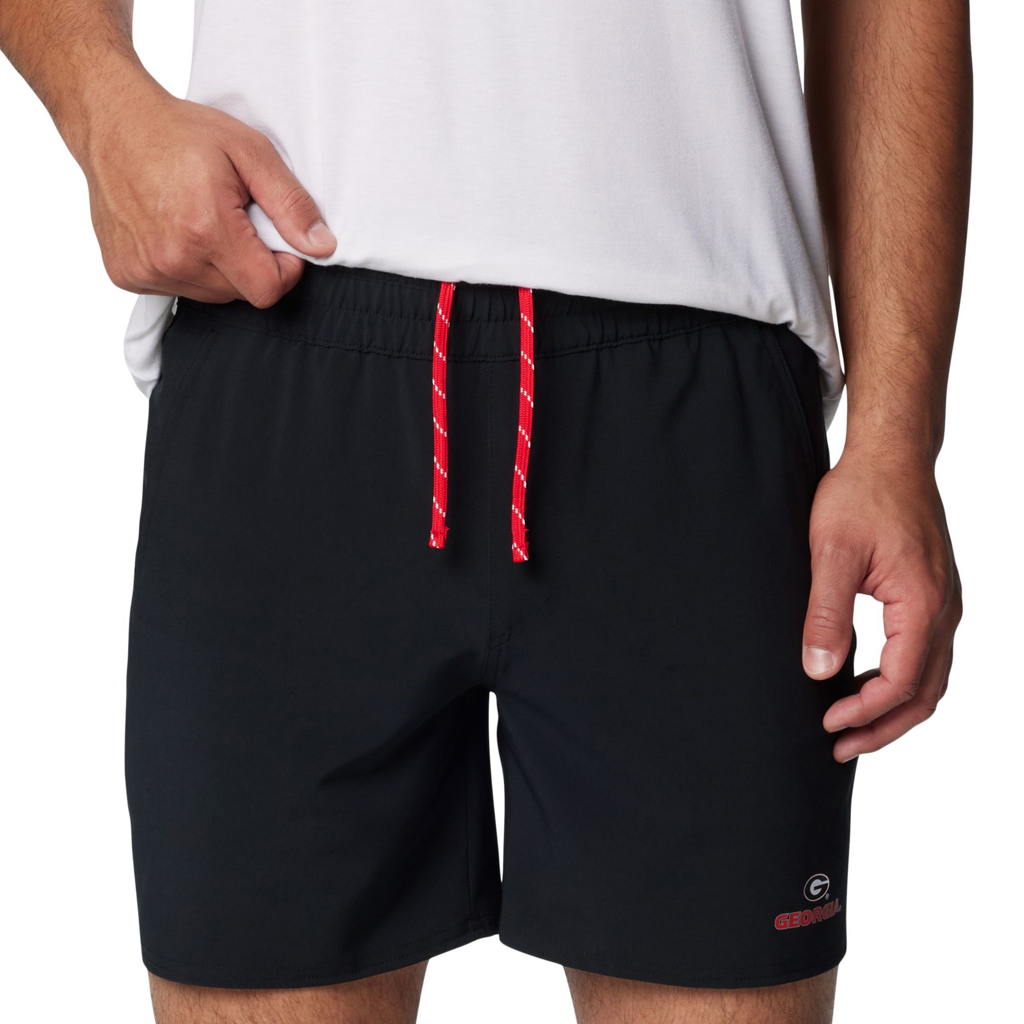 Columbia Men's Georgia Bulldogs Black Terminal Roamer Shorts product image